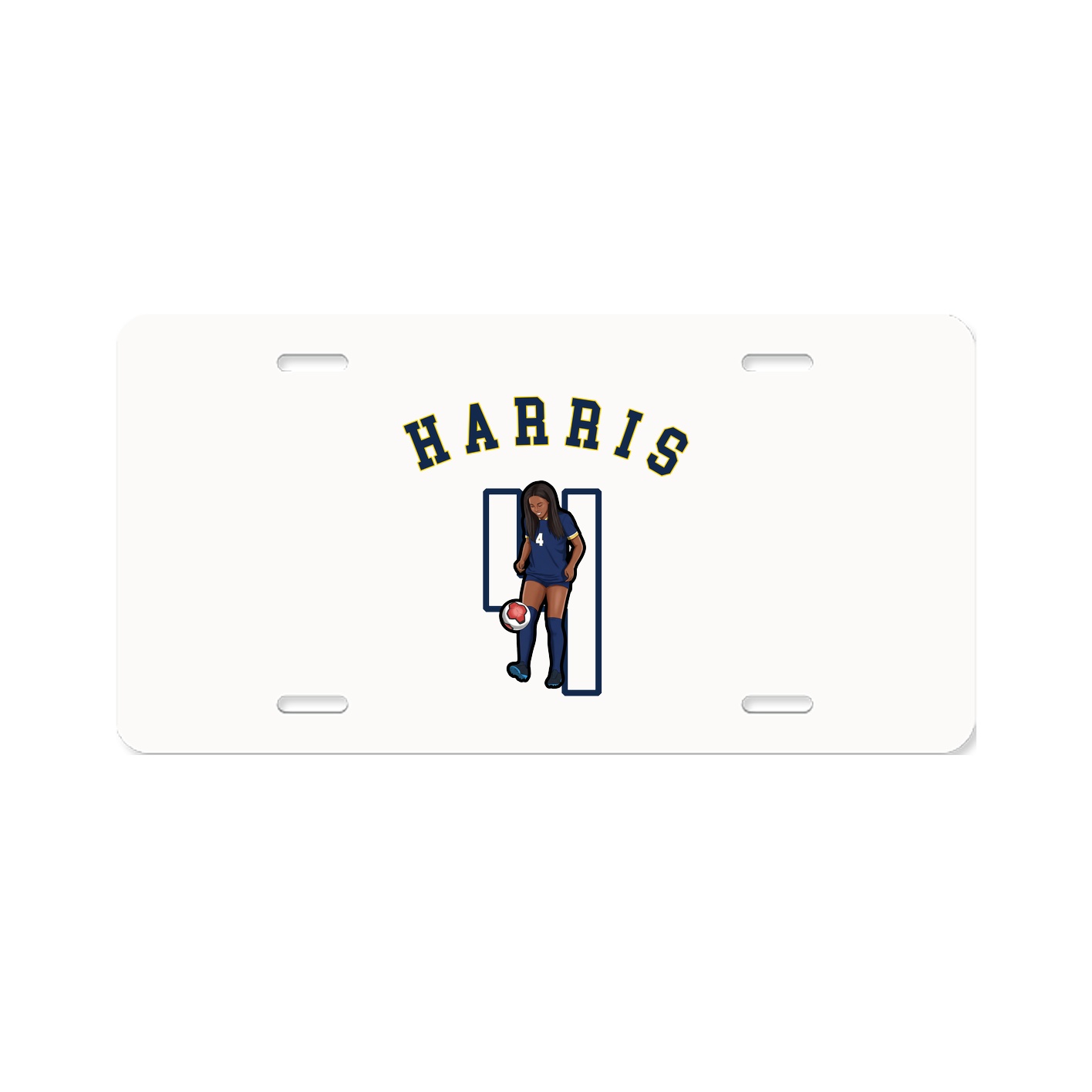 License Plate — Shirsey Arch in Classic