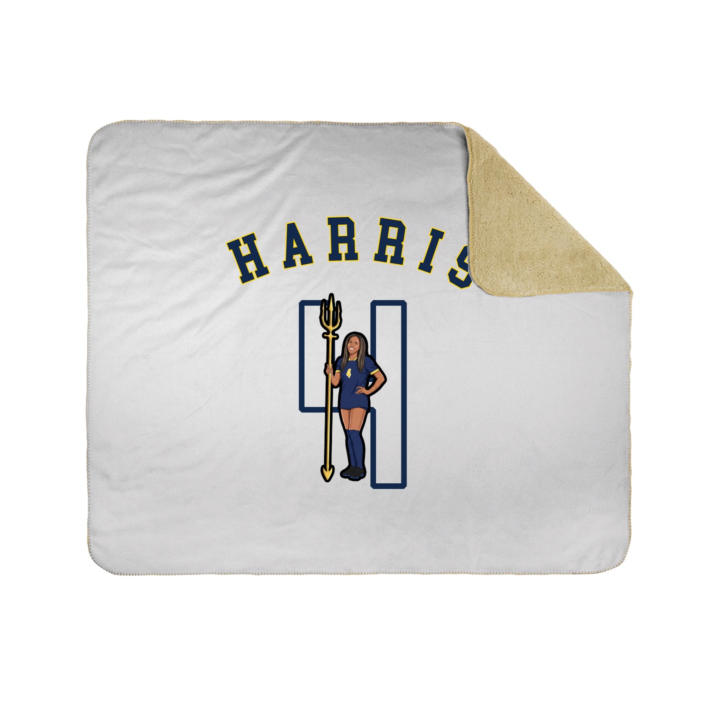 Throw Blanket — Shirsey Arch in White