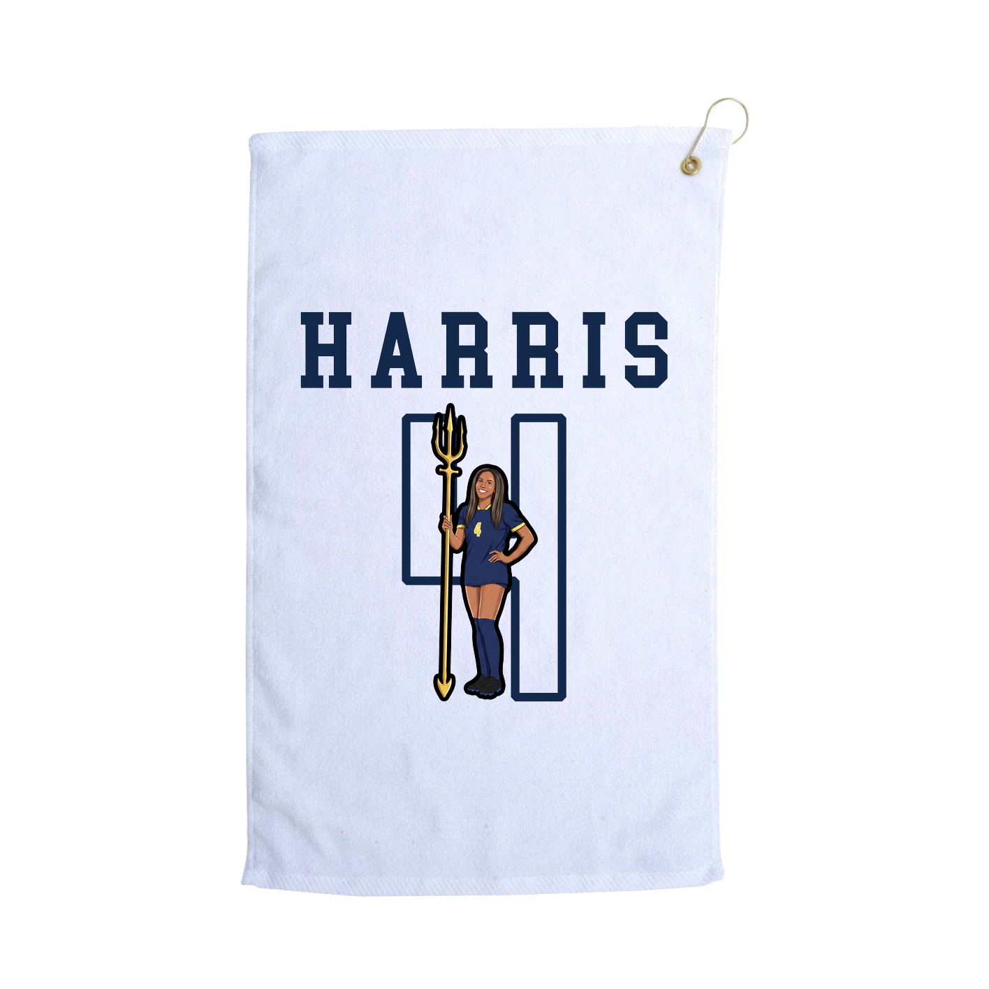 Golf Towel — Shirsey in White