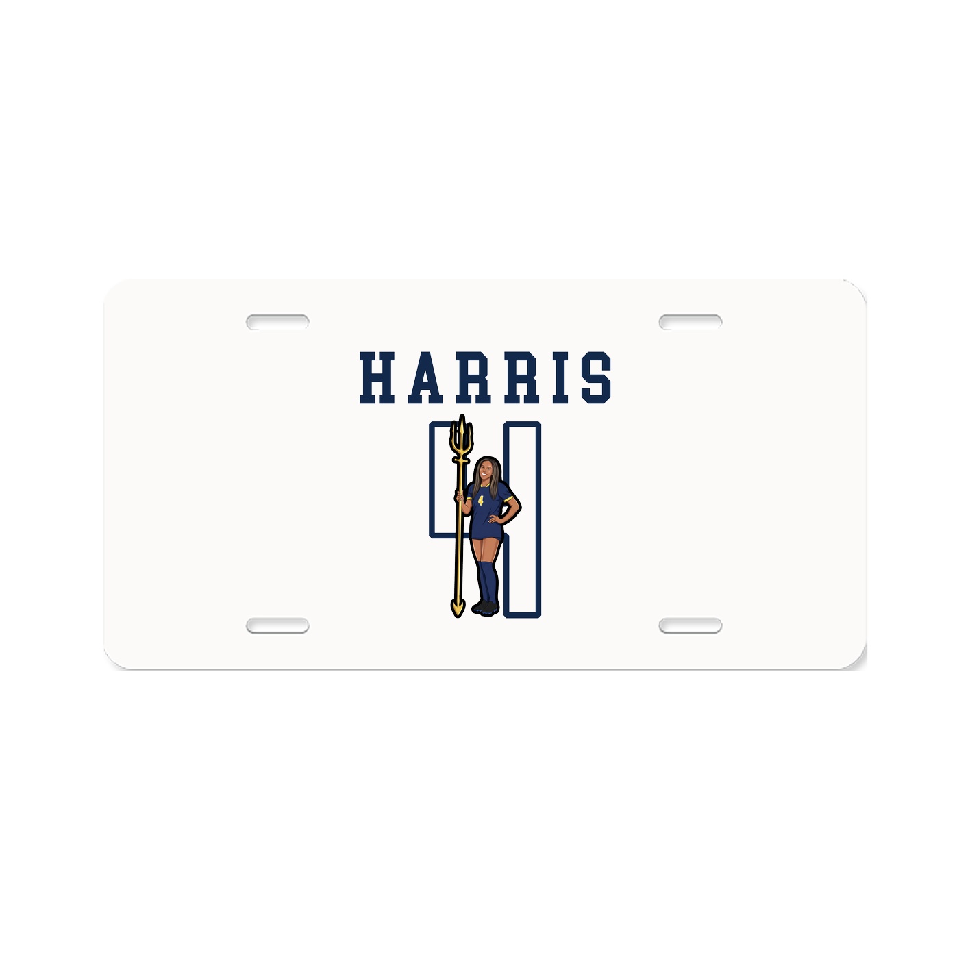 License Plate — Shirsey in Classic