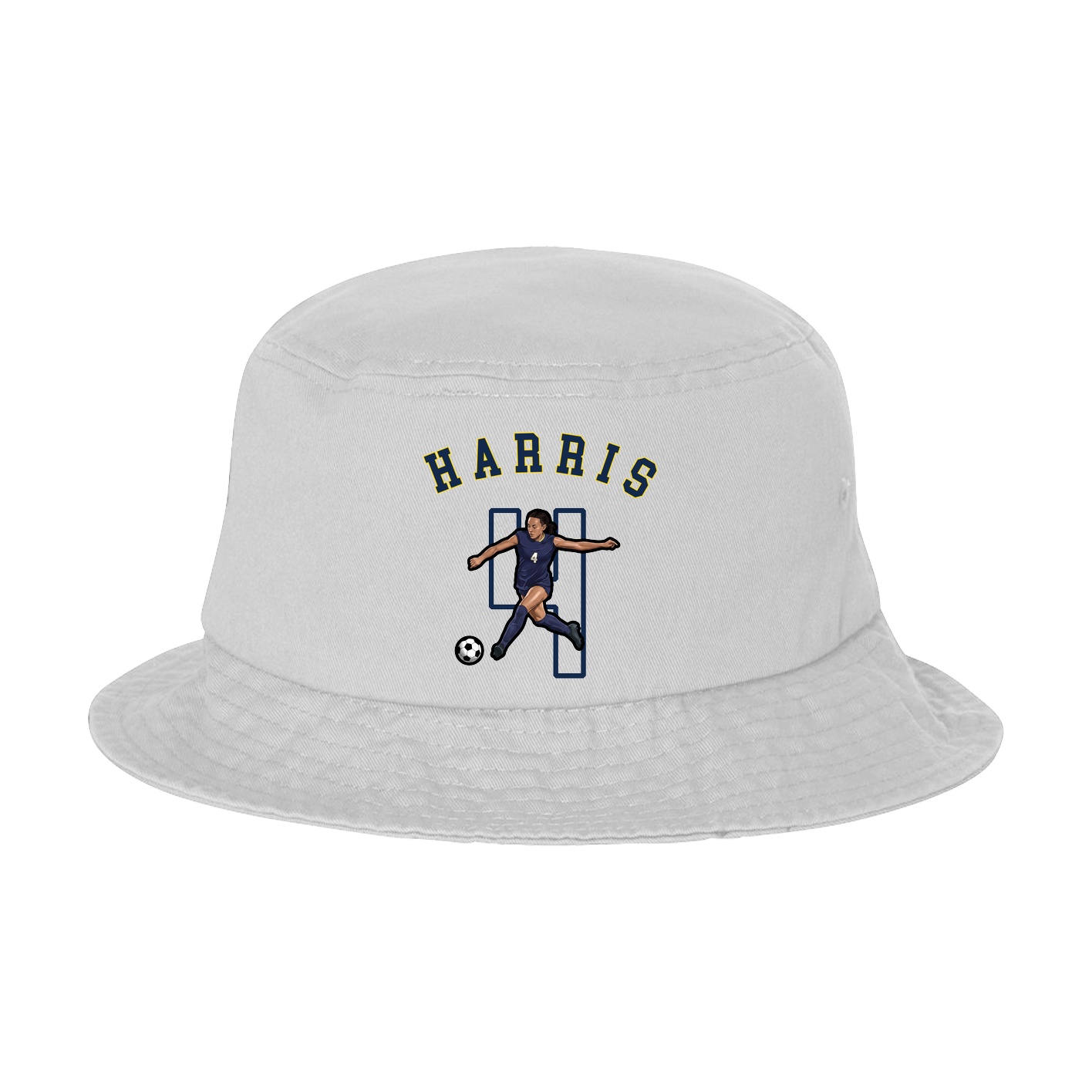Bucket Cap — Shirsey Arch in White