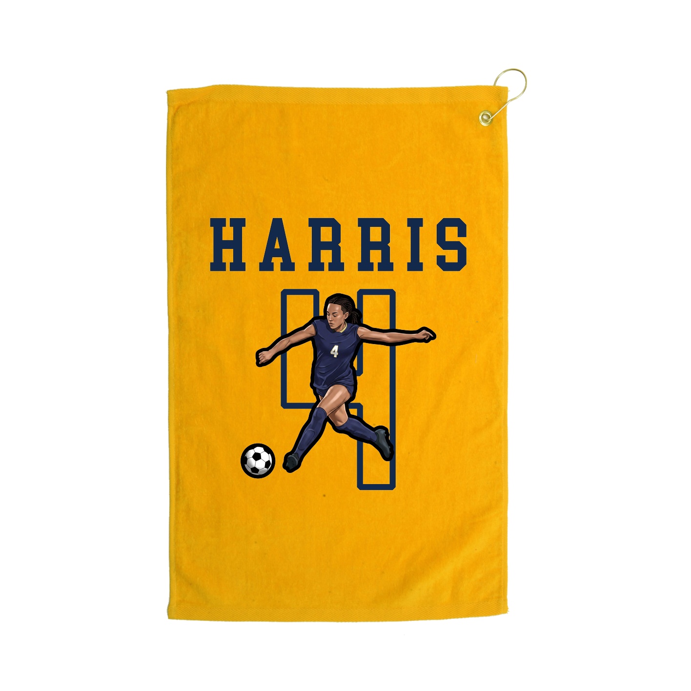 Golf Towel — Shirsey in Gold
