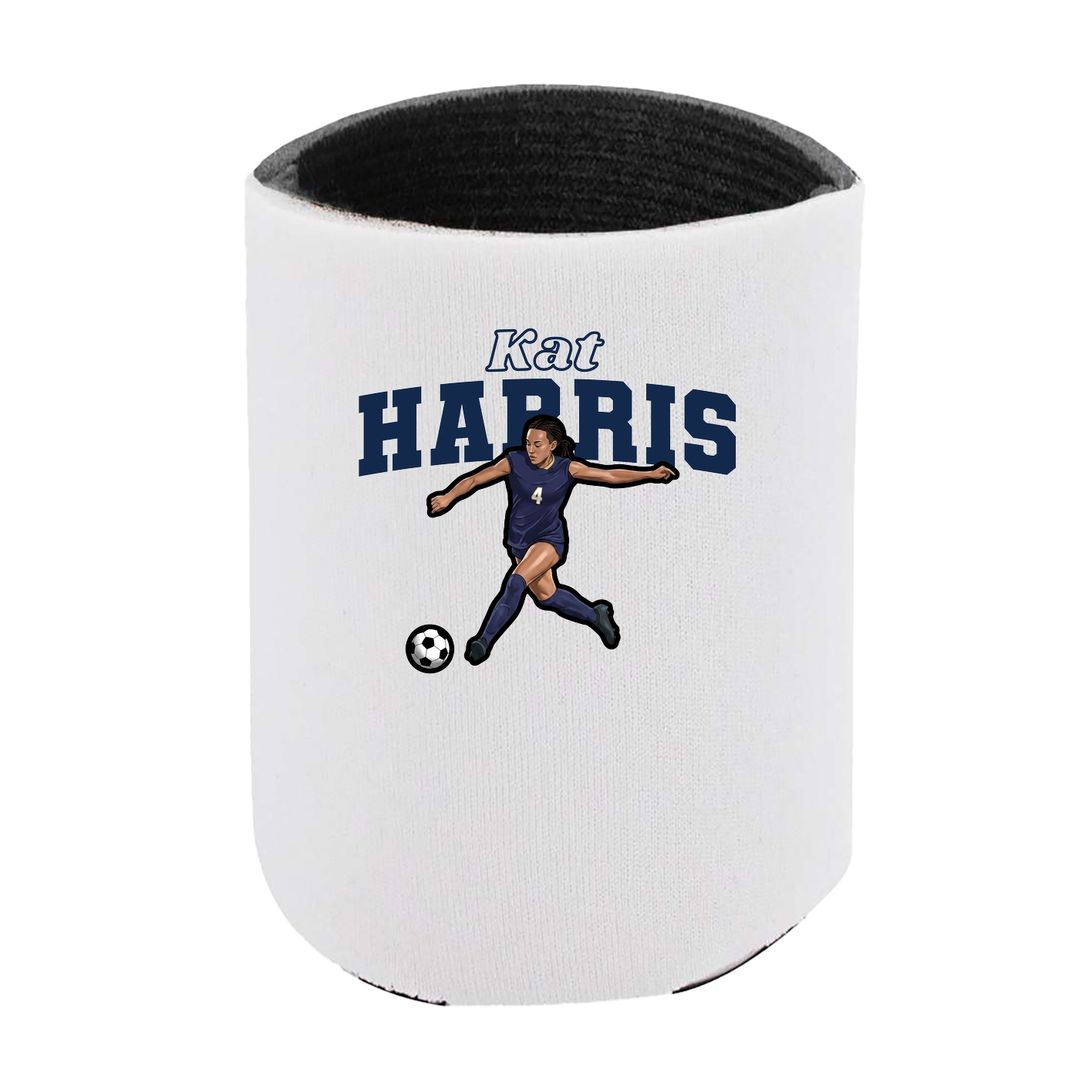 Can Holder — Name Arch in White
