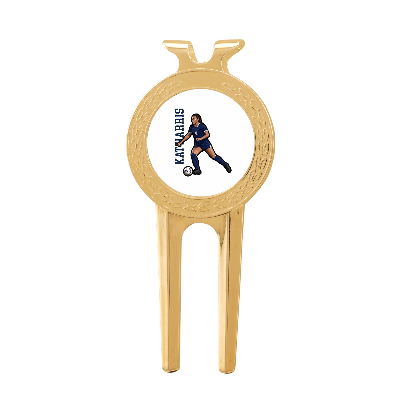 Divot Tool with Ball Marker — Name Vertical in Classic