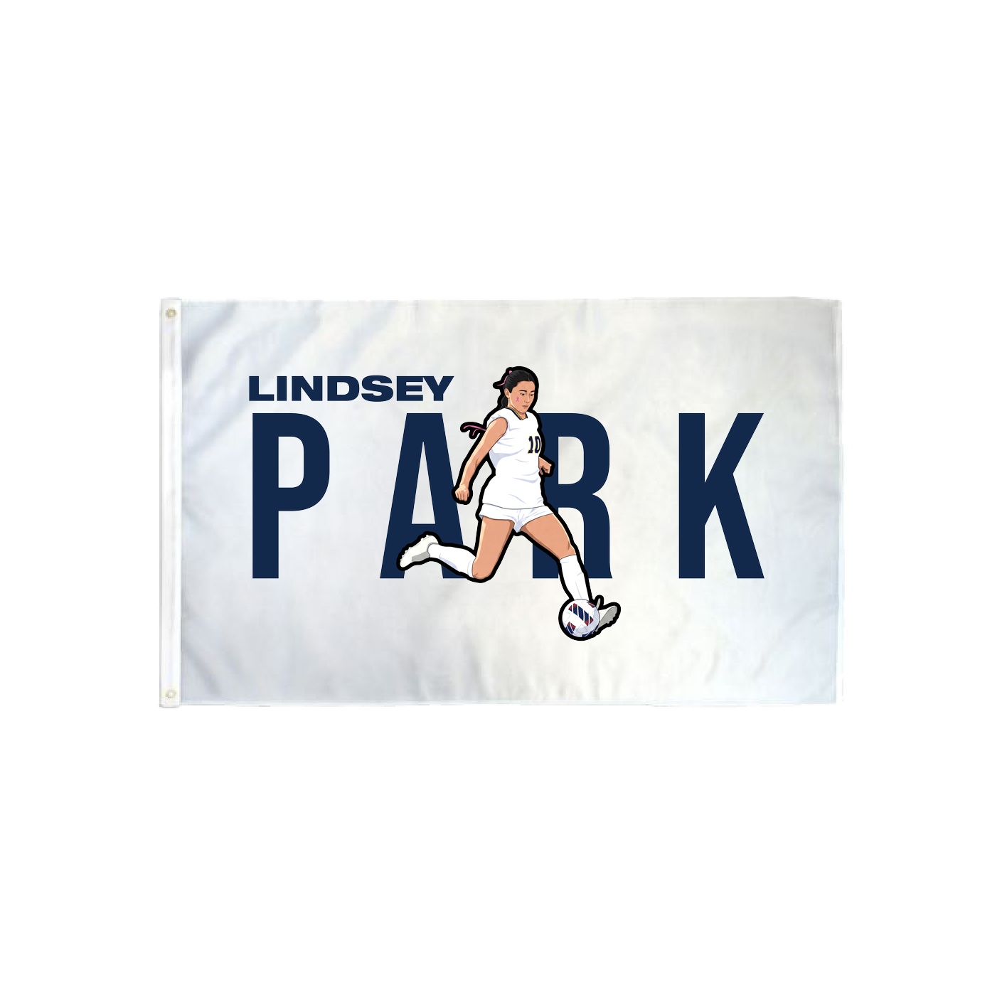 3x5 Flag — Player Name in Classic