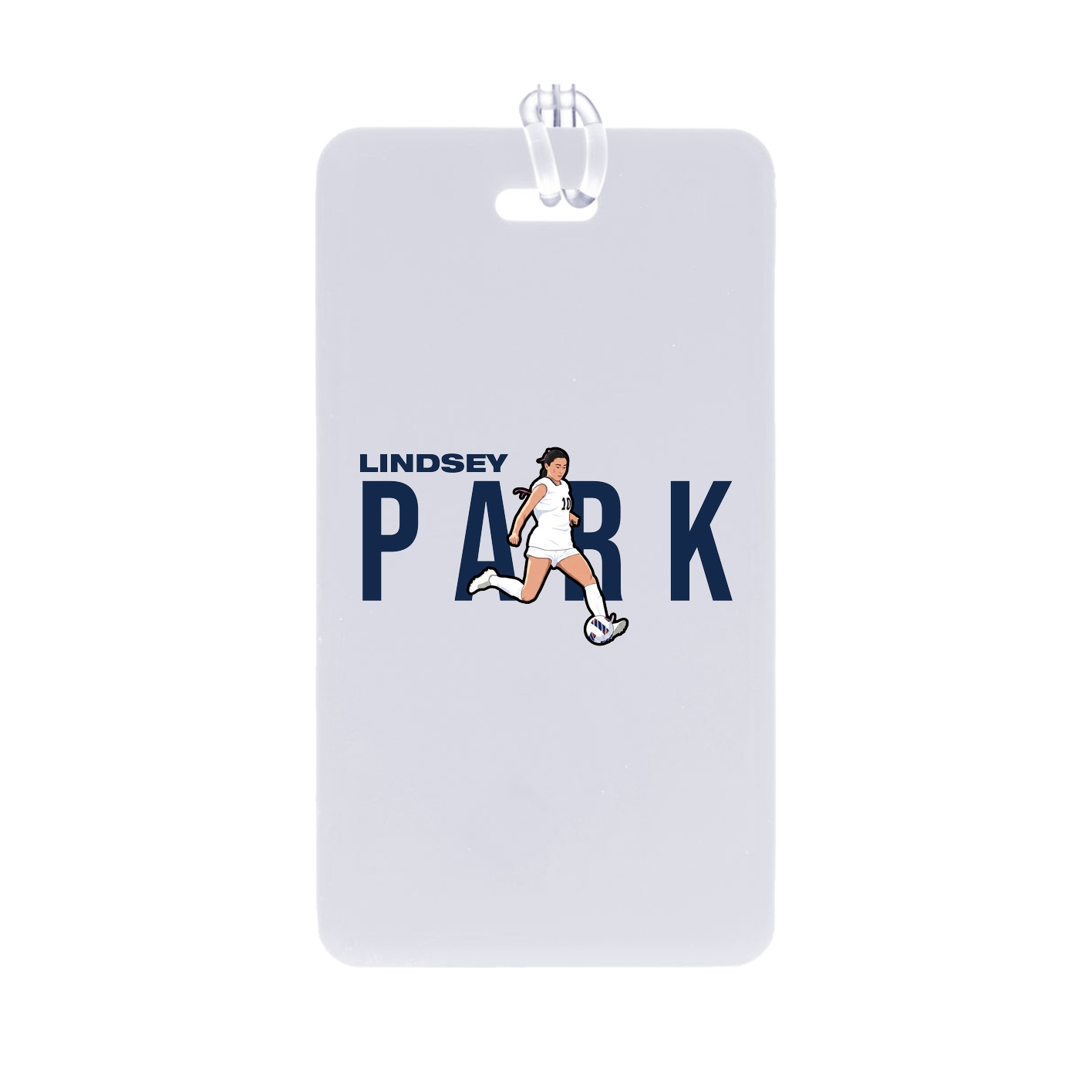 Bag Tag — Player Name in Classic