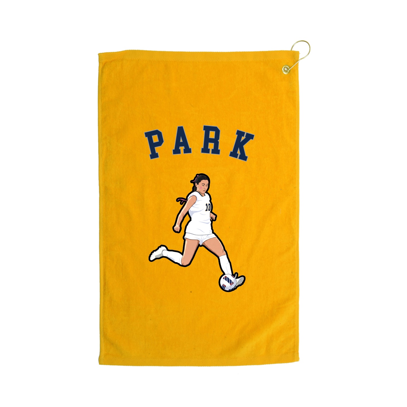 Golf Towel — Shirsey Arch in Gold