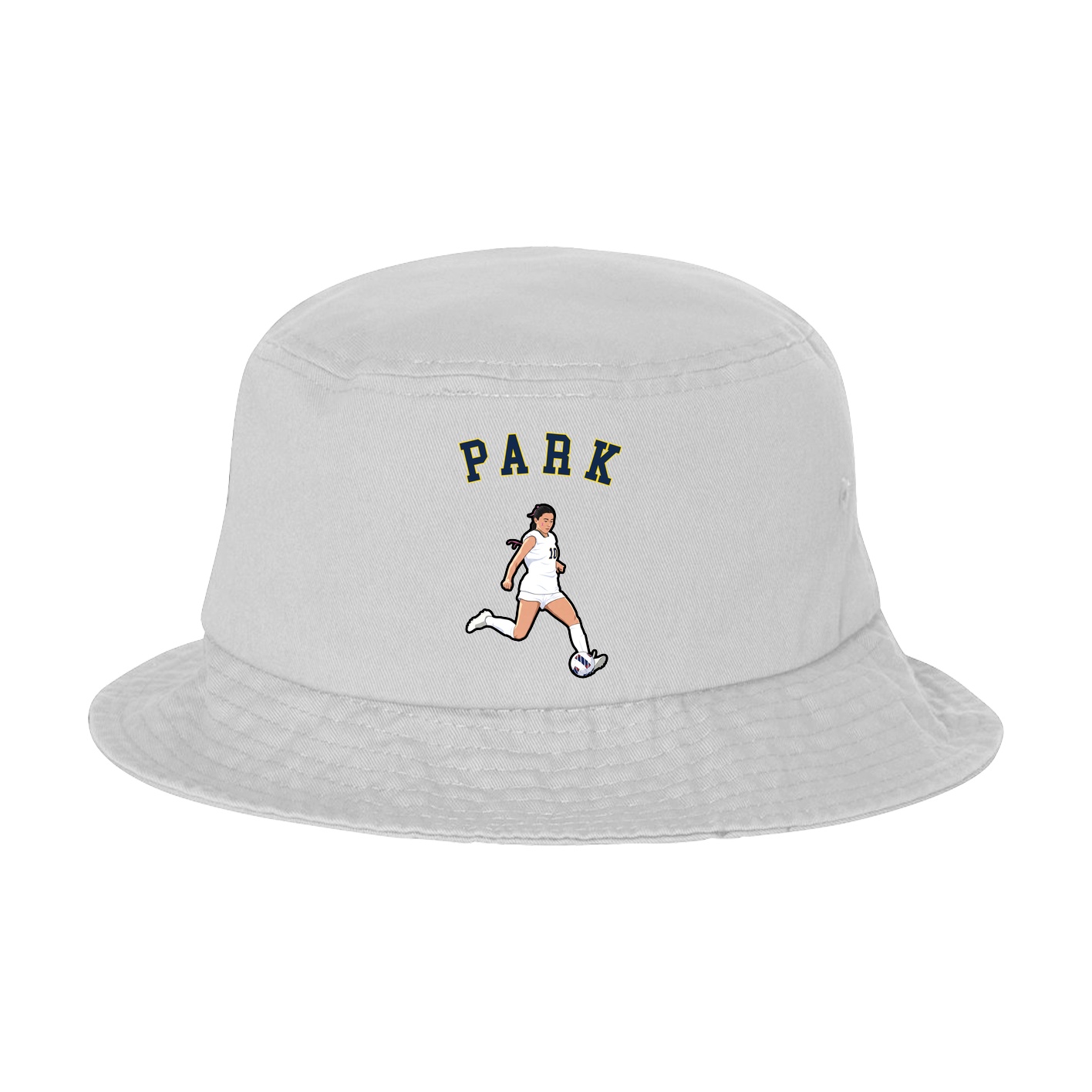 Bucket Cap — Shirsey Arch in White