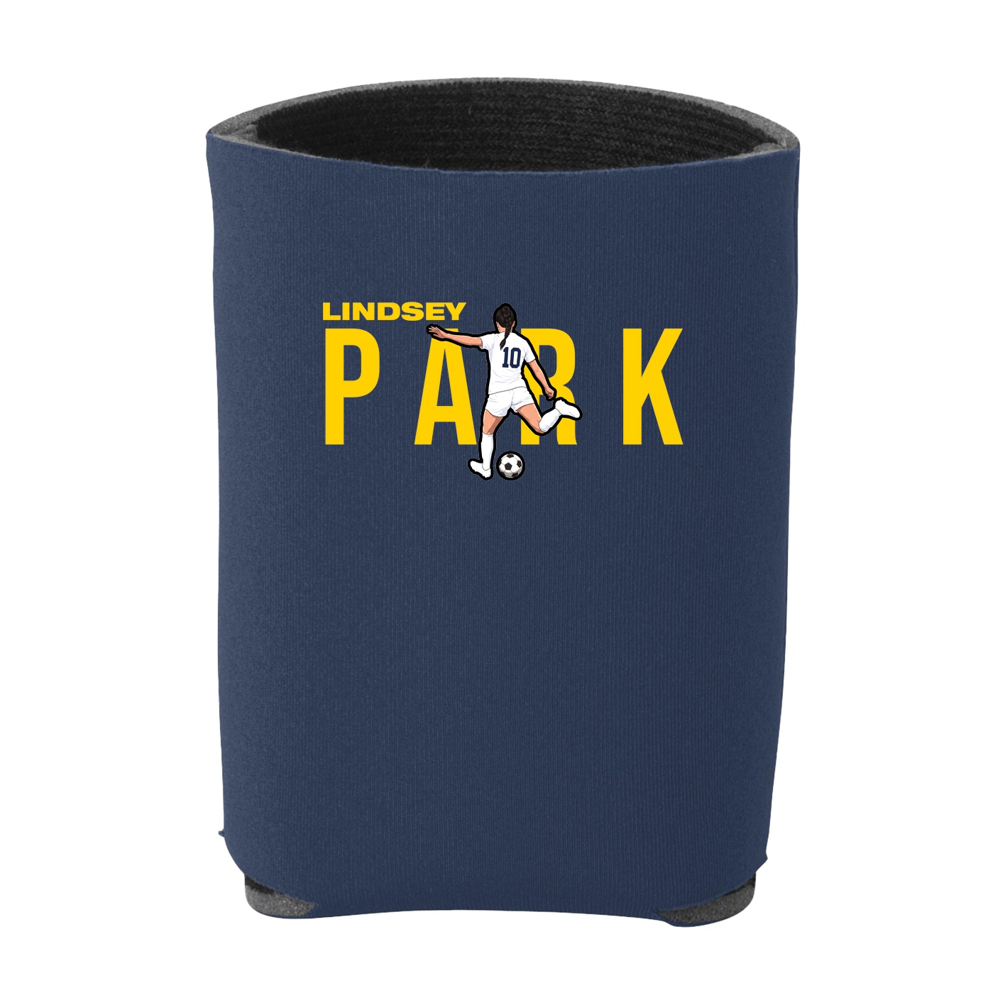 Can Holder — Player Name in Navy