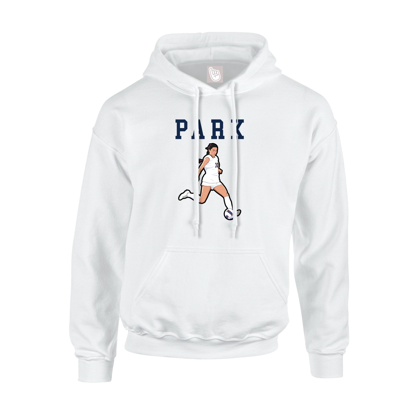 Youth Hoodie — Shirsey in White