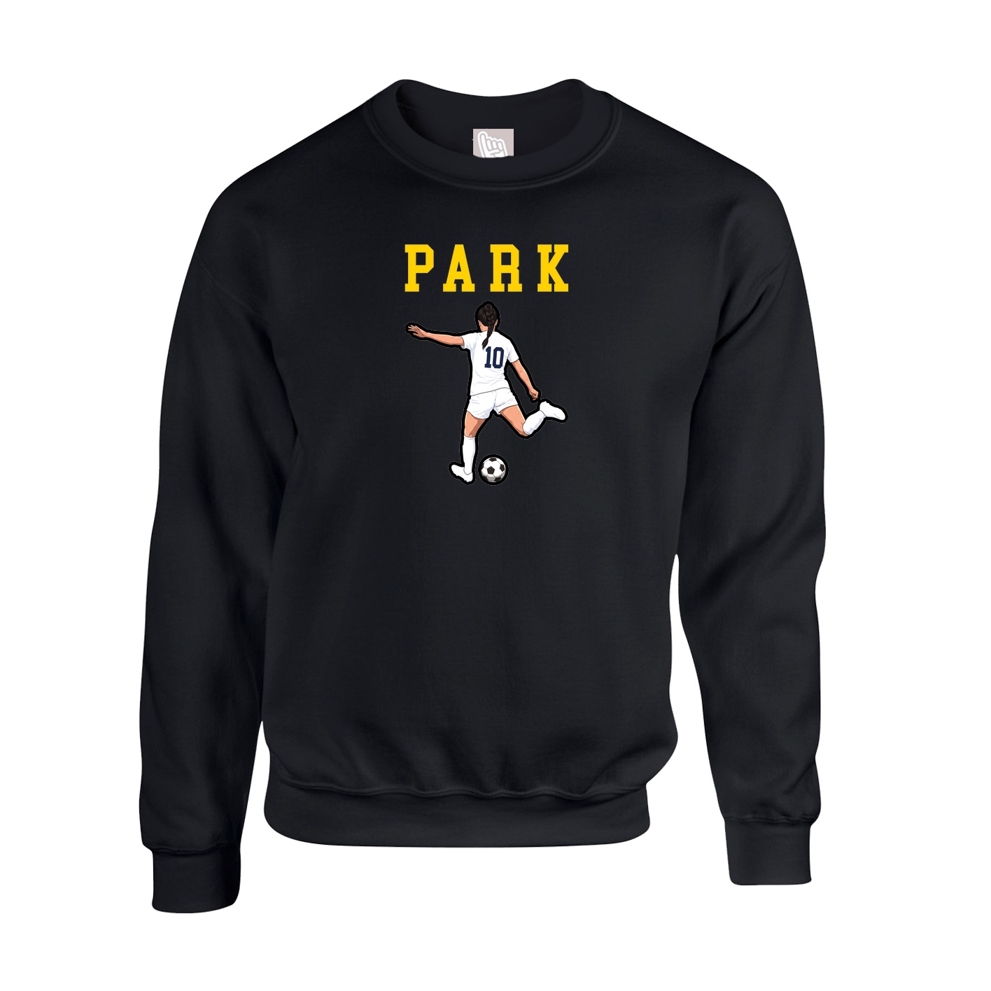 Fleece Crew — Shirsey in Black