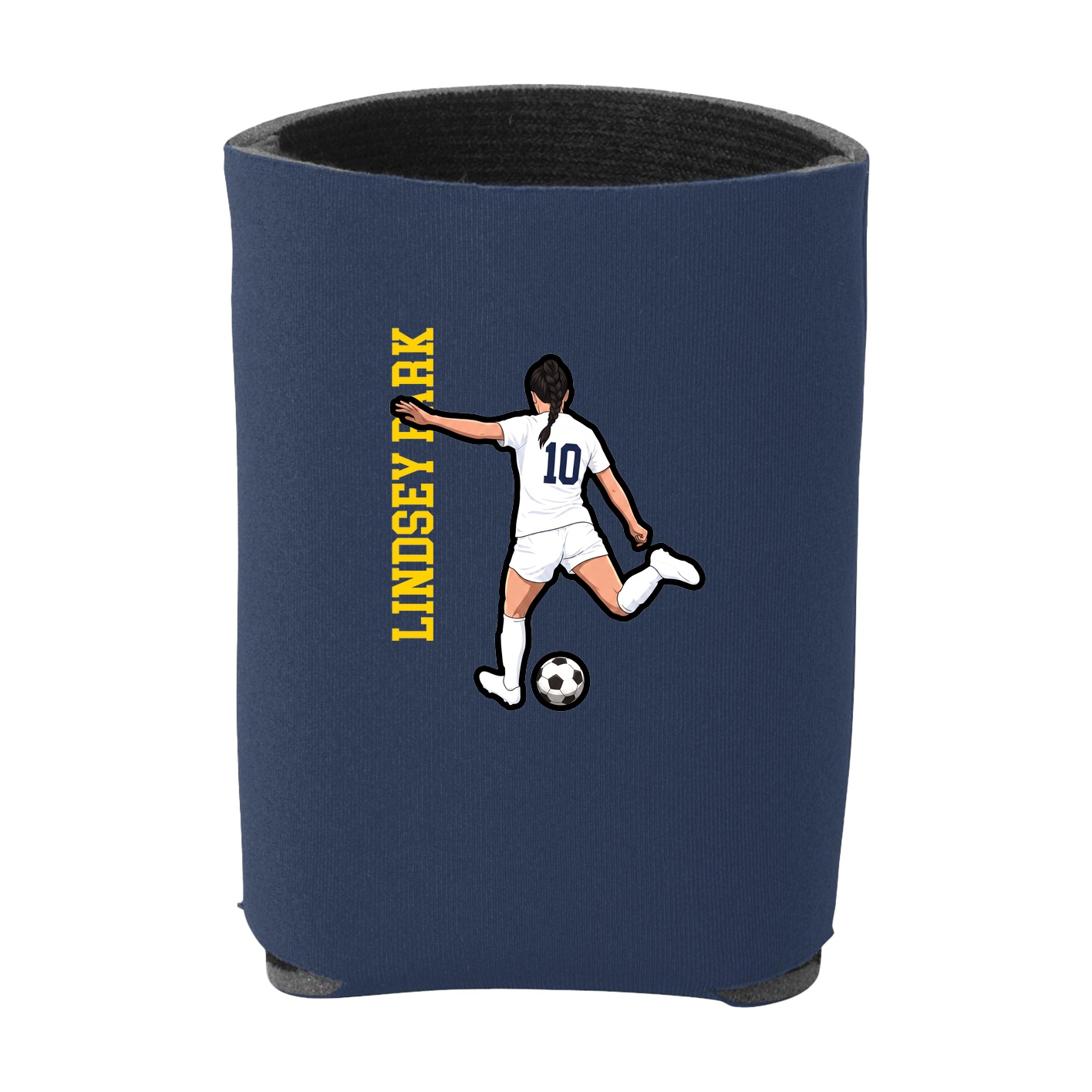 Can Holder — Name Vertical in Navy
