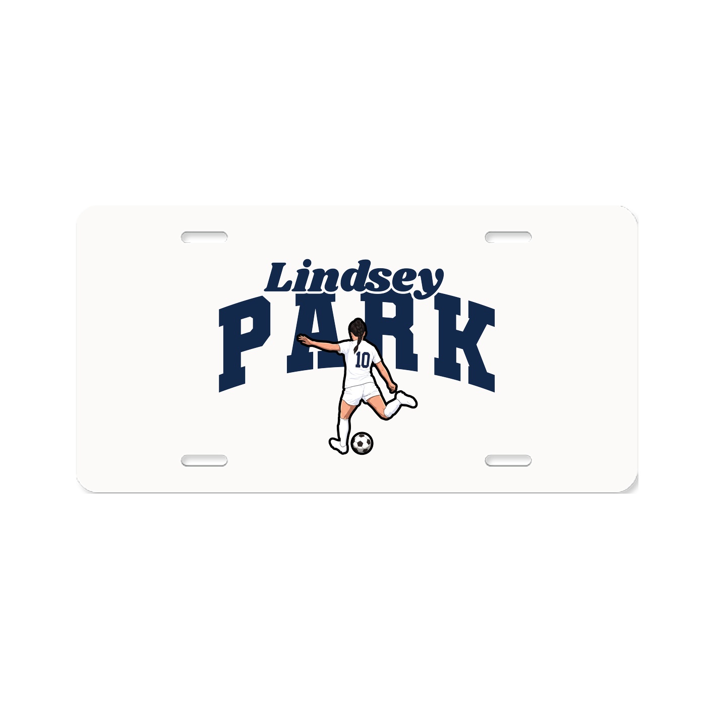 License Plate — Signature Arch in Classic