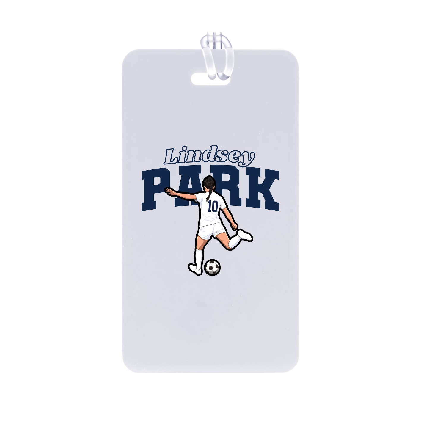 Bag Tag — Name Arch in Classic