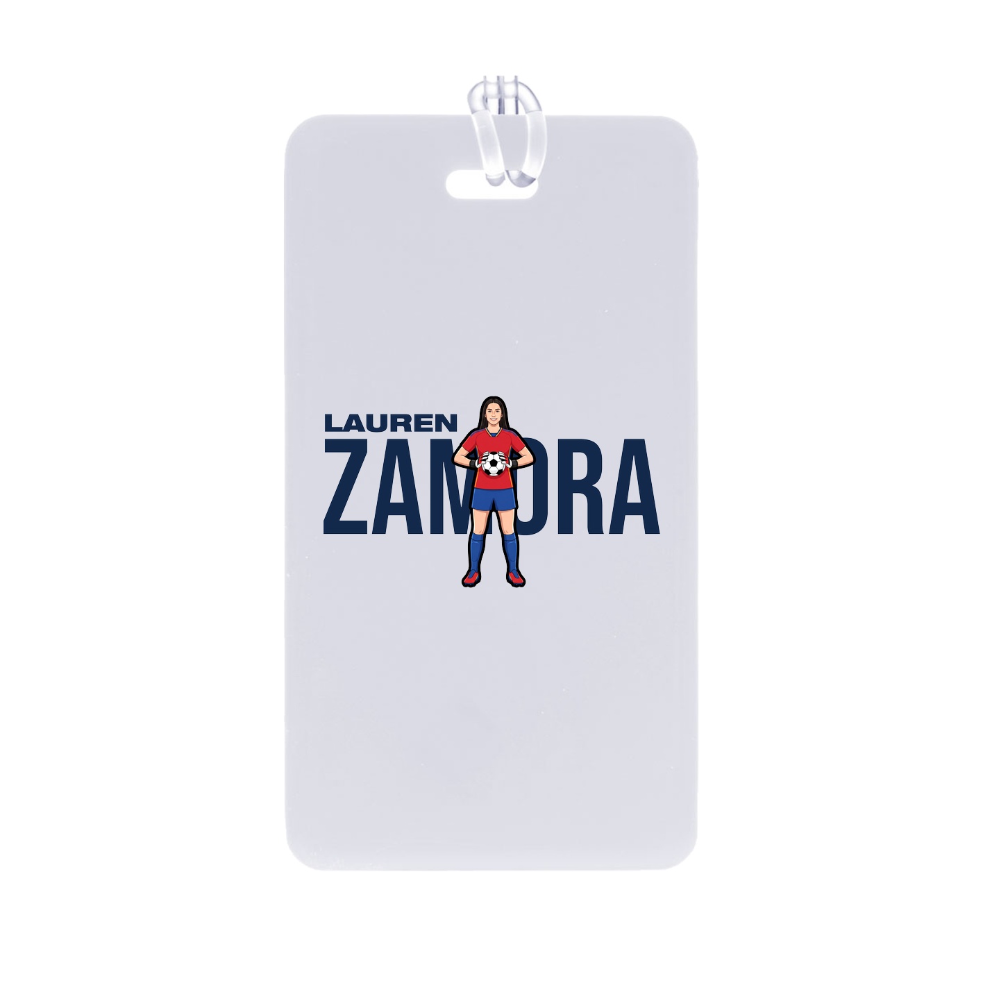 Bag Tag — Player Name in Classic
