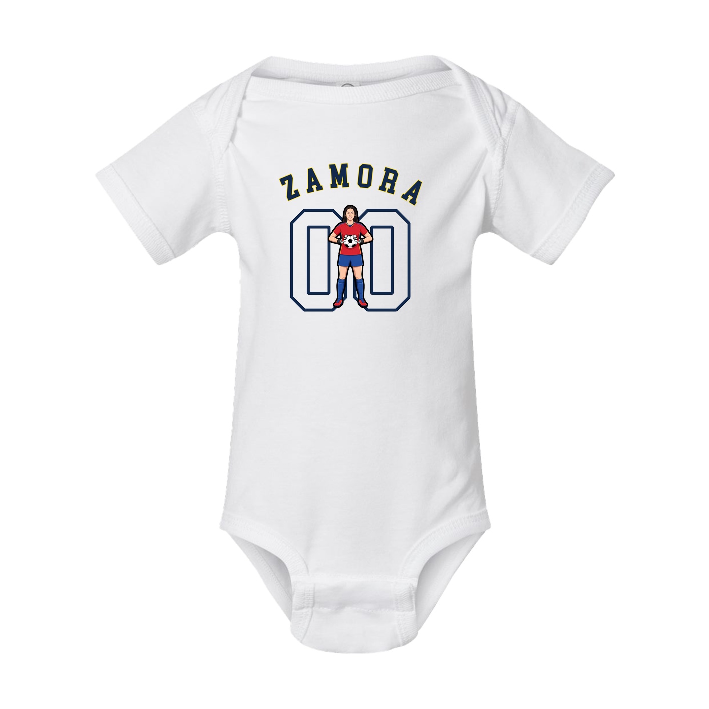 Baby Onesie — Shirsey Arch in White