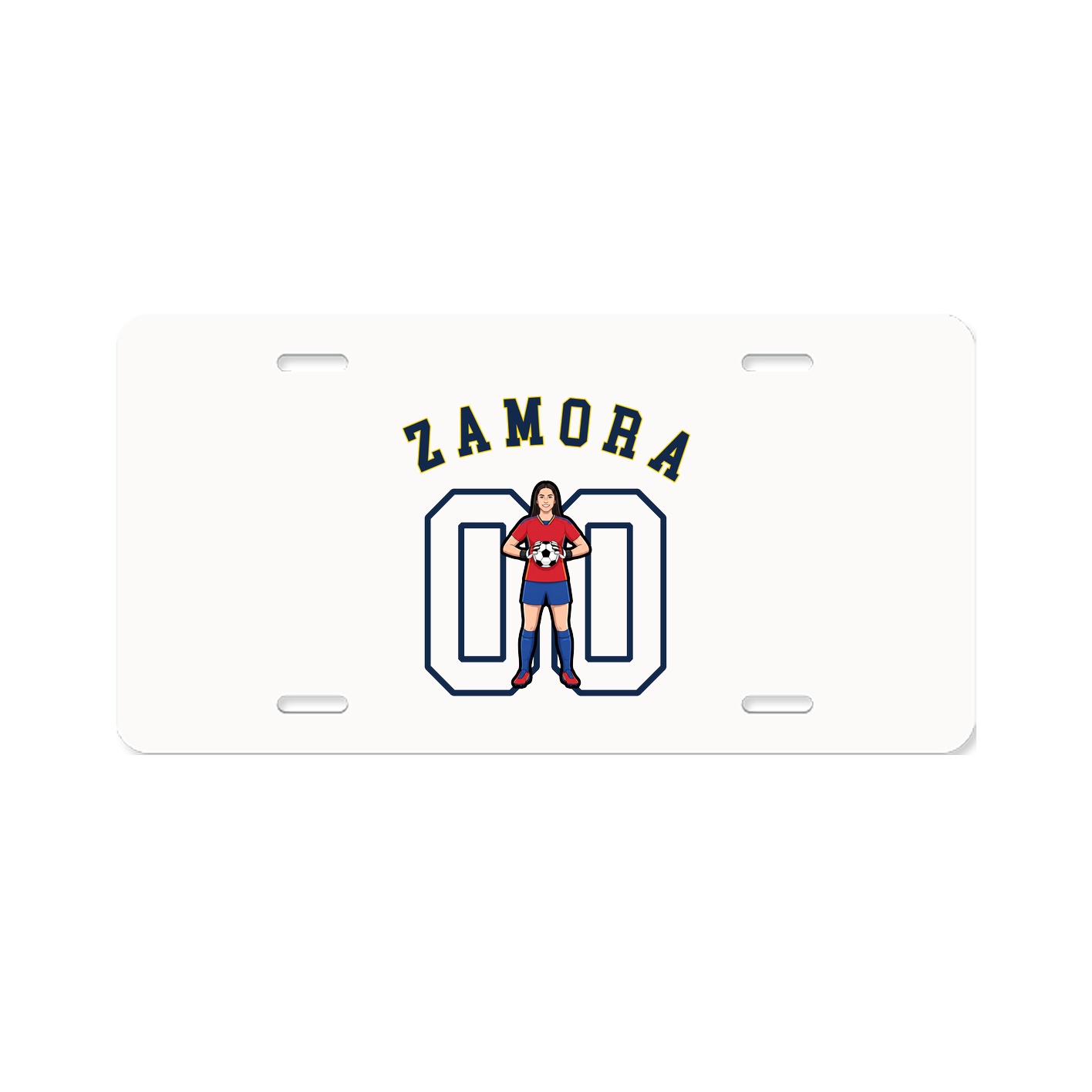 License Plate — Shirsey Arch in Classic