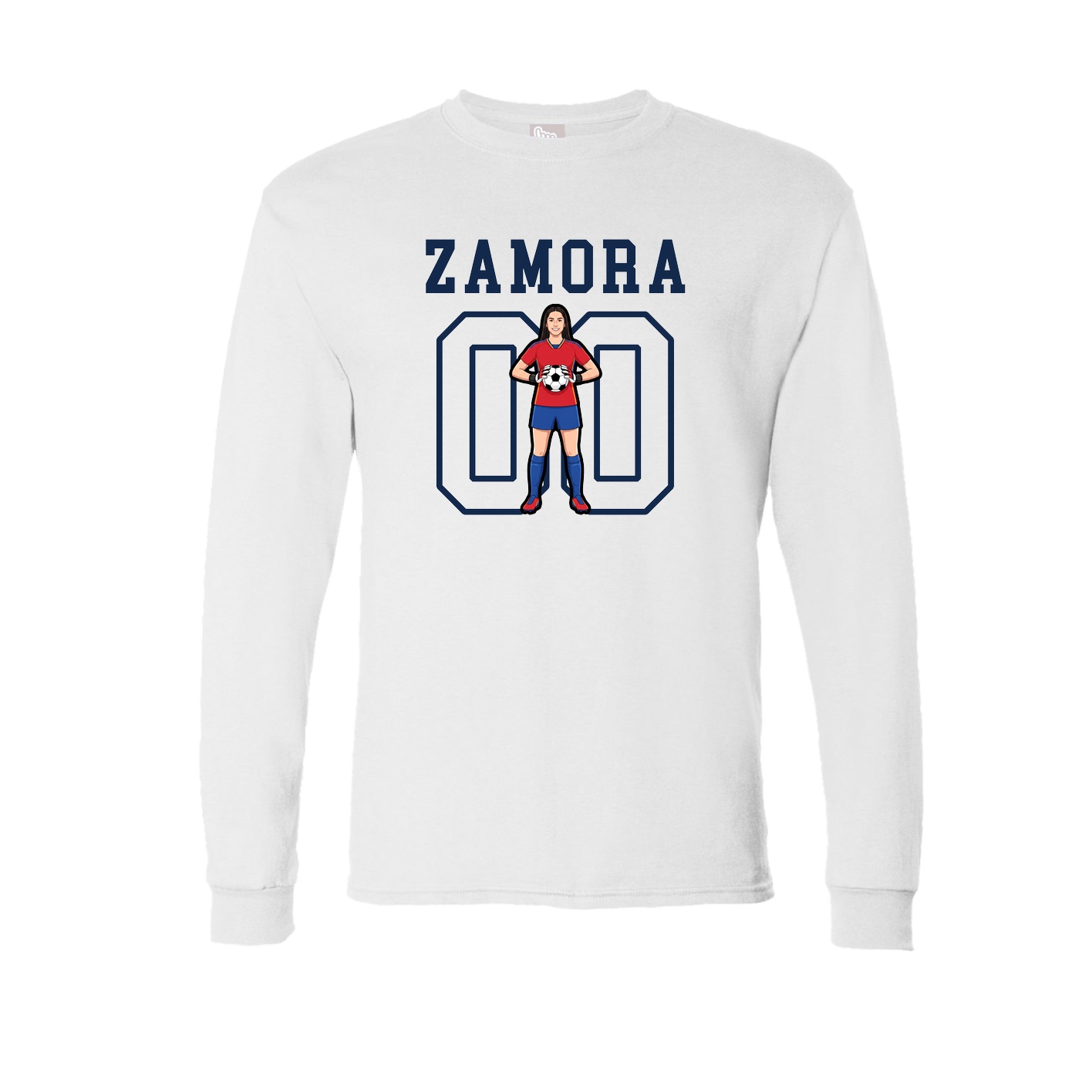 Long Sleeve Tee — Shirsey in White
