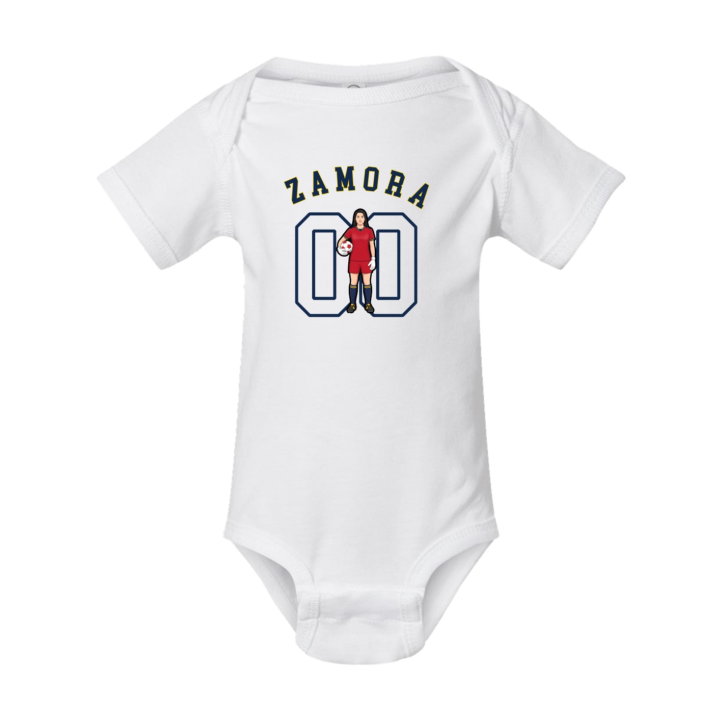 Baby Onesie — Shirsey Arch in White