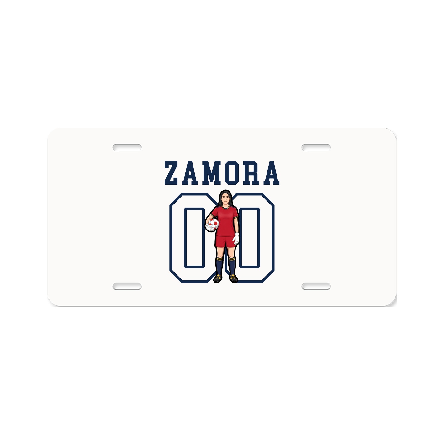 License Plate — Shirsey in Classic