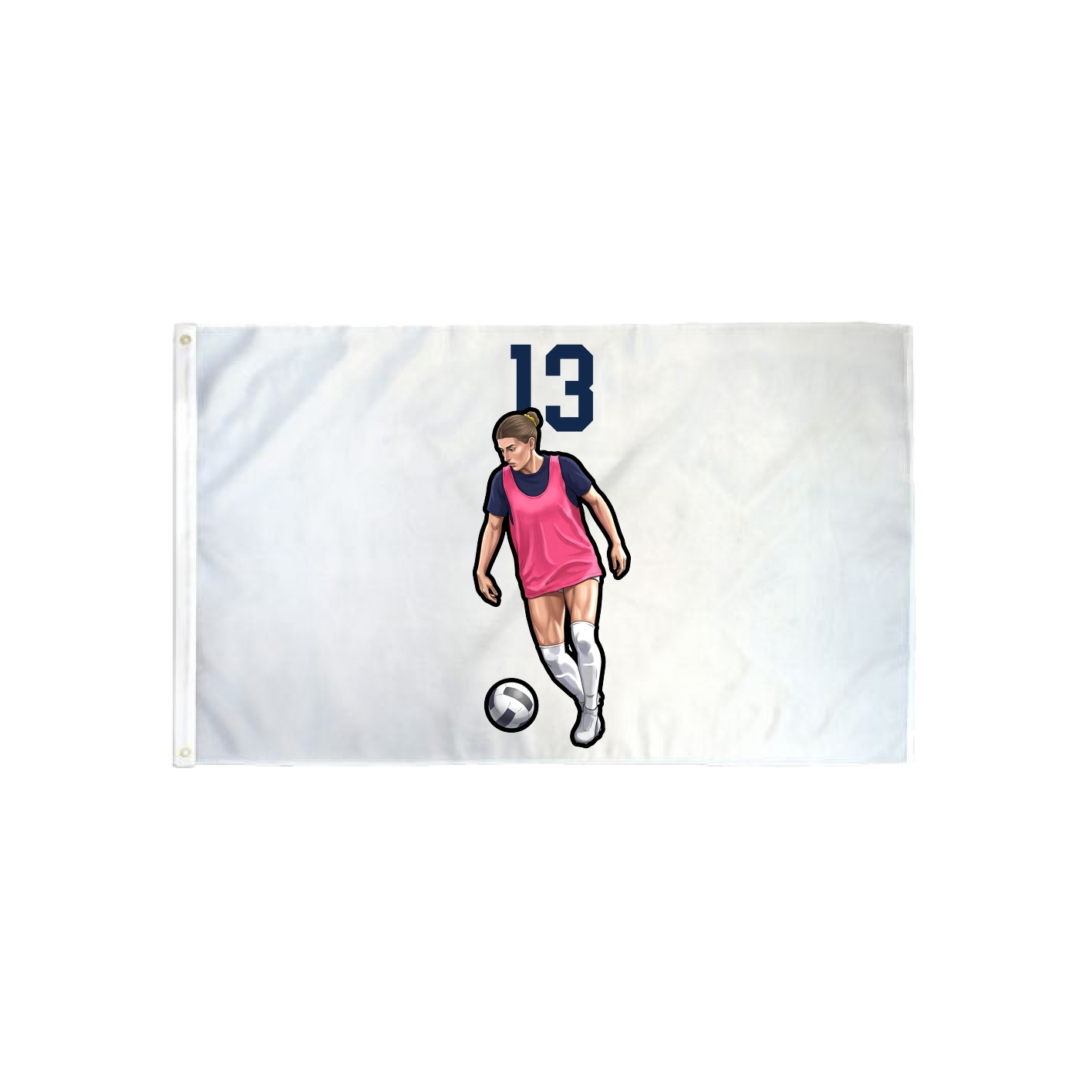 3x5 Flag — Number Top in Classic