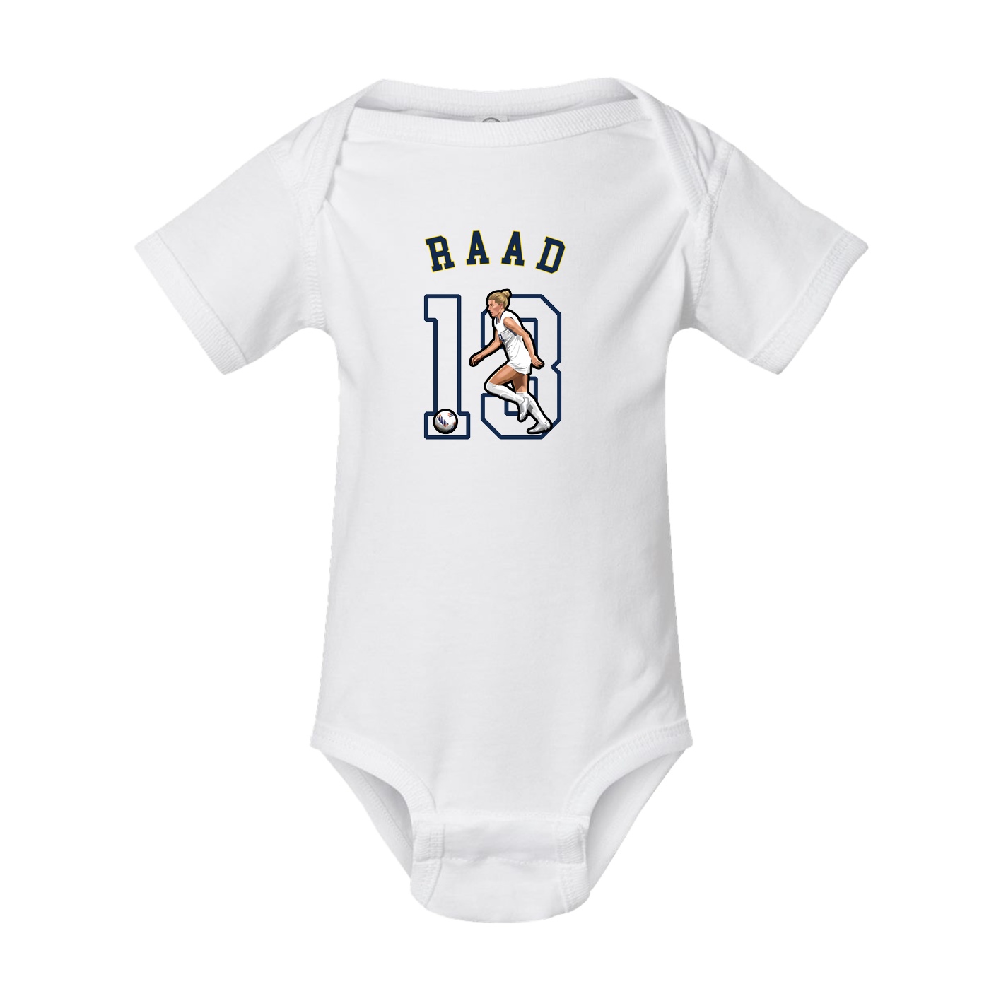 Baby Onesie — Shirsey Arch in White