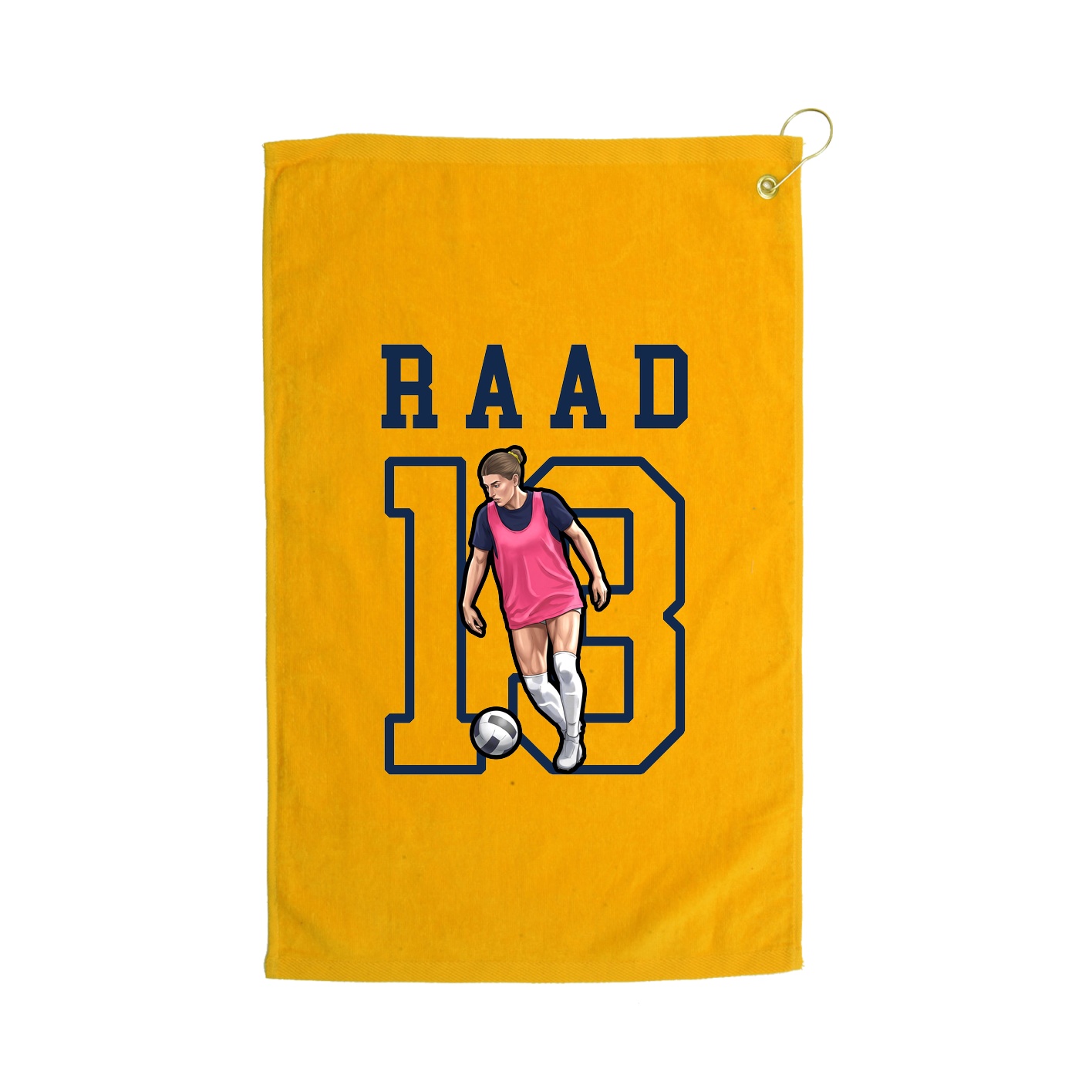 Golf Towel — Shirsey in Gold