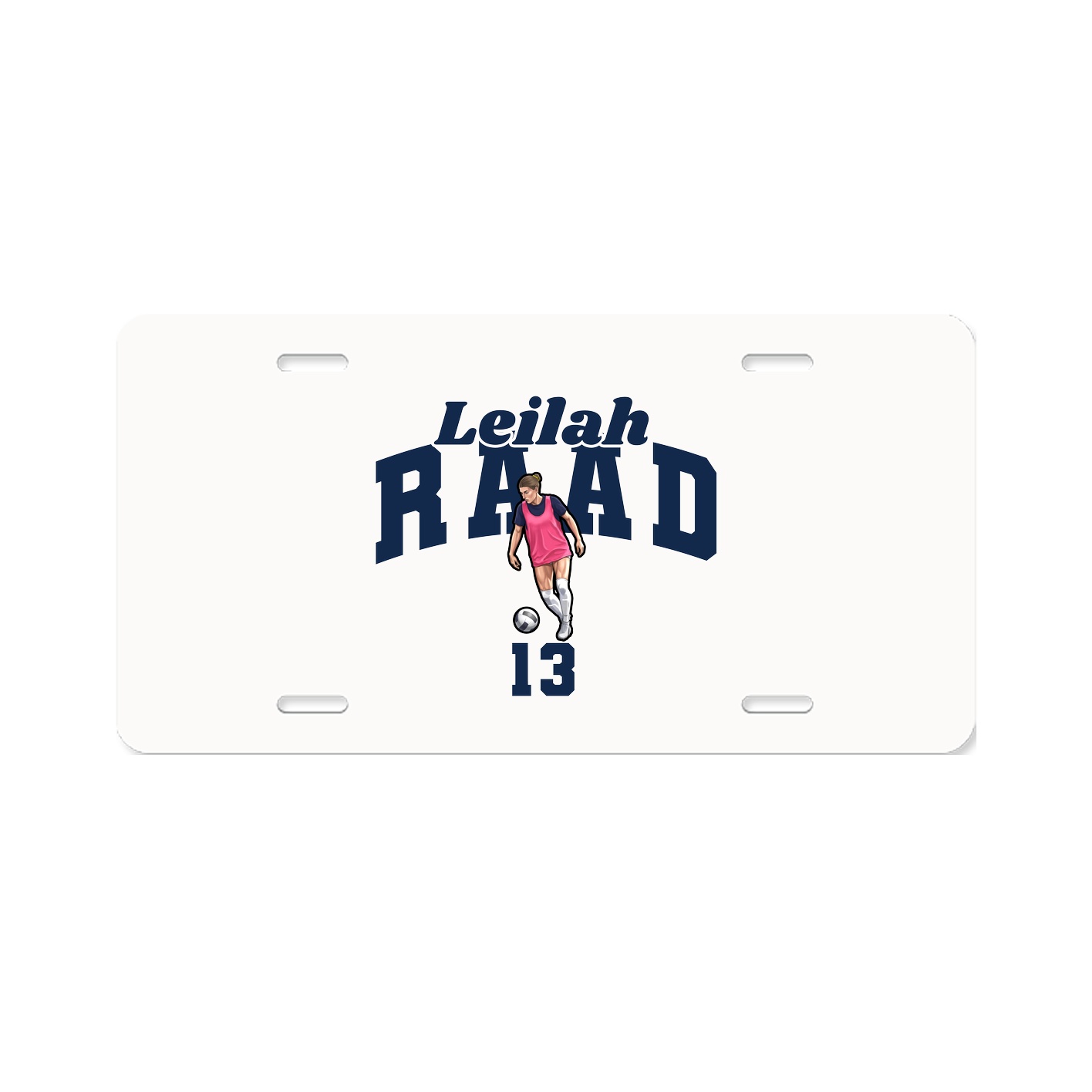 License Plate — Signature Arch in Classic