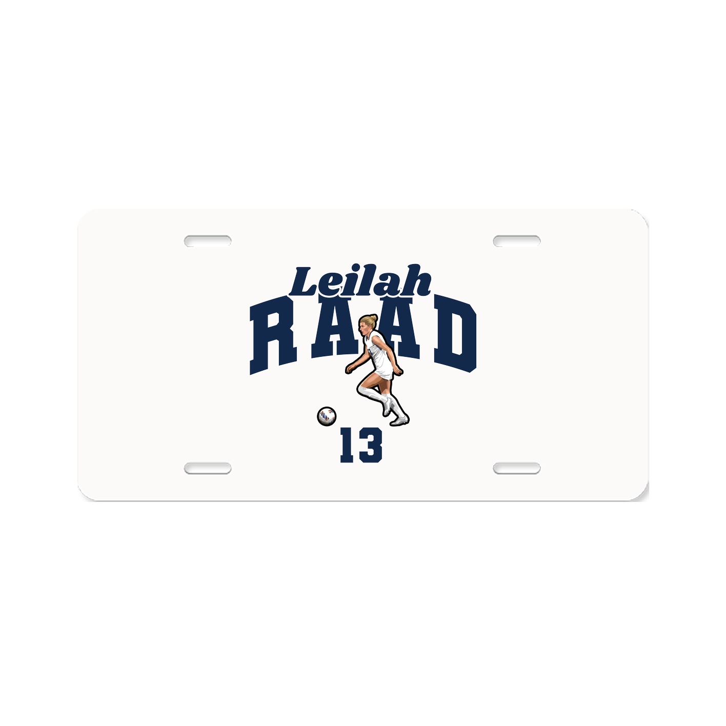 License Plate — Signature Arch in Classic