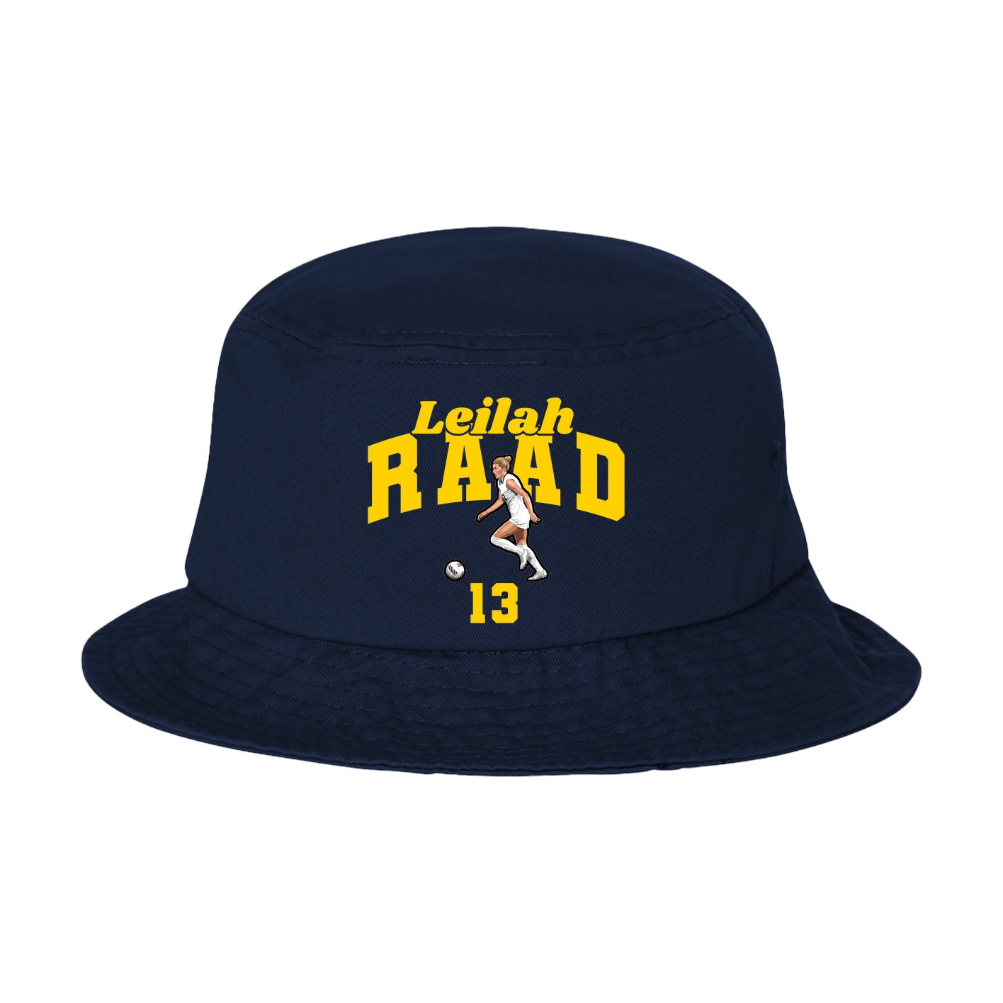 Bucket Cap — Signature Arch in Navy