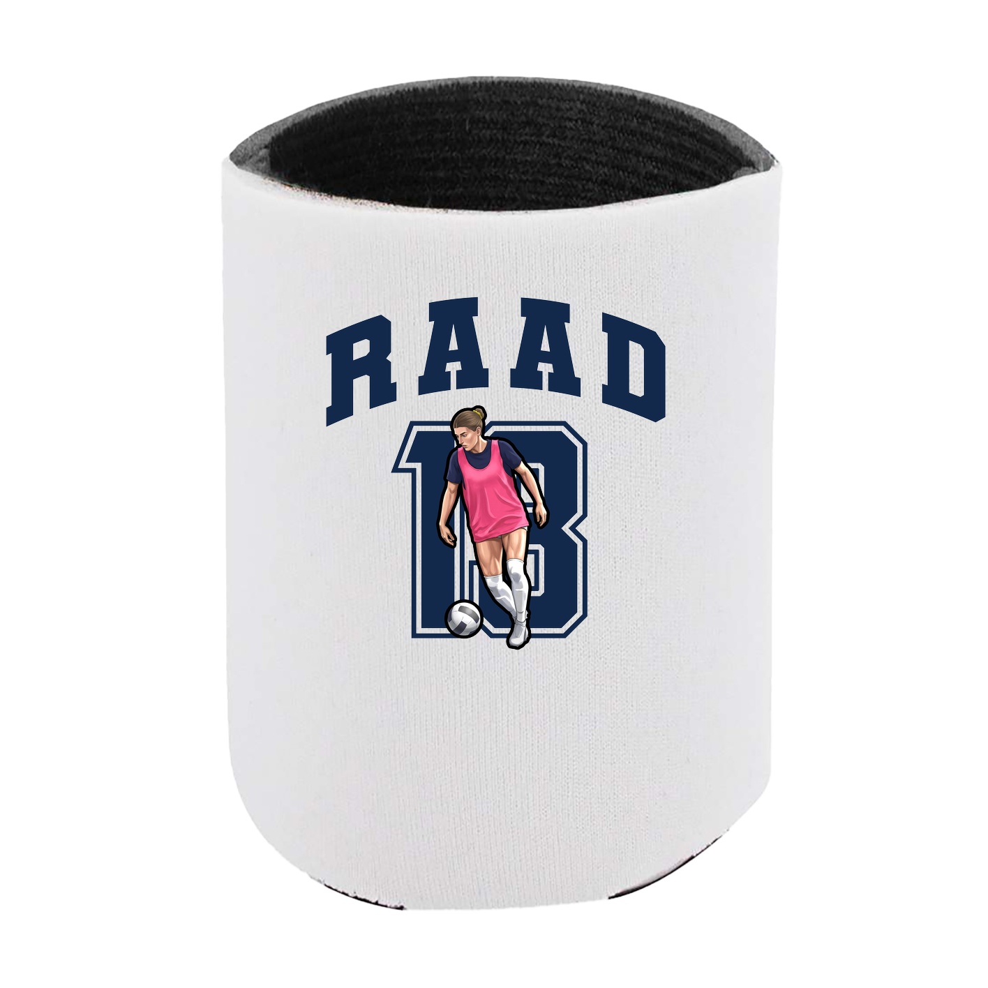 Can Holder — Number in White