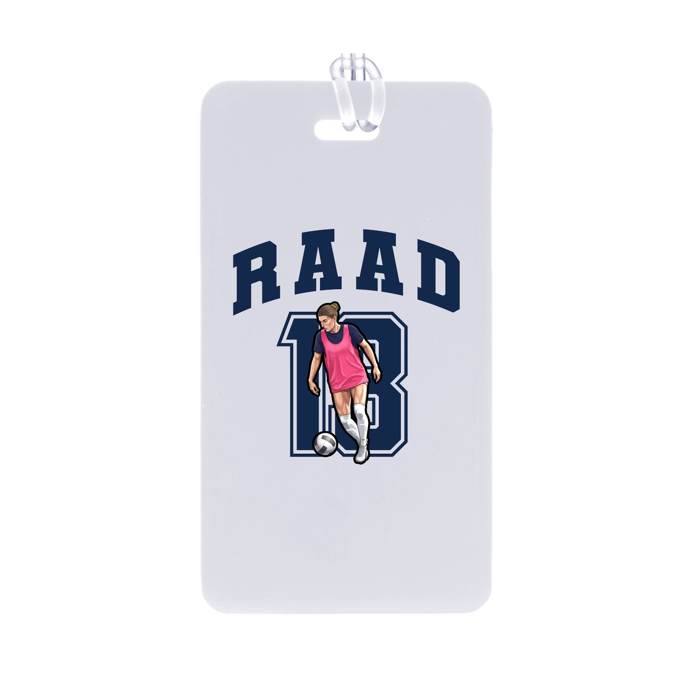 Bag Tag — Number in Classic