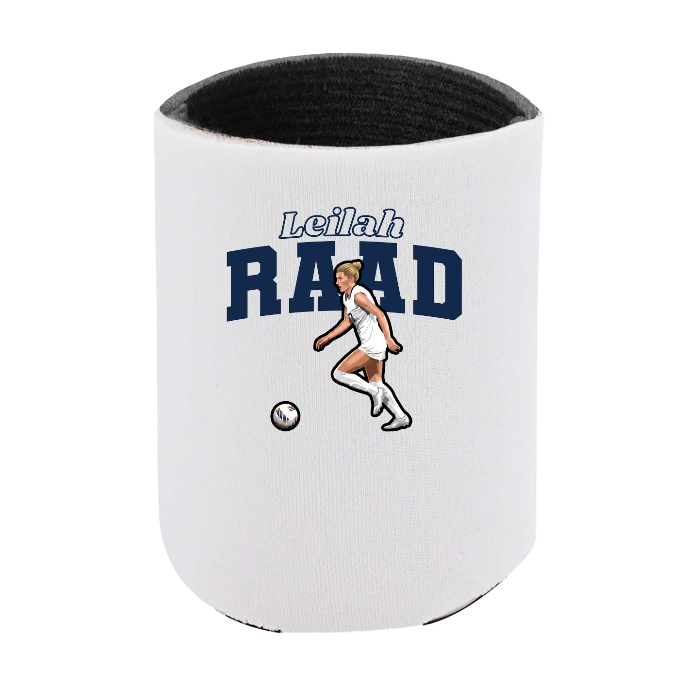Can Holder — Name Arch in White