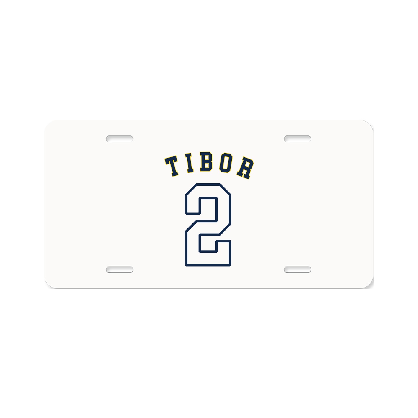 License Plate — Shirsey Arch in Classic