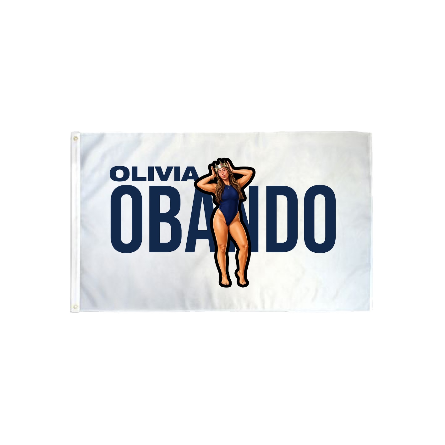 3x5 Flag — Player Name in Classic