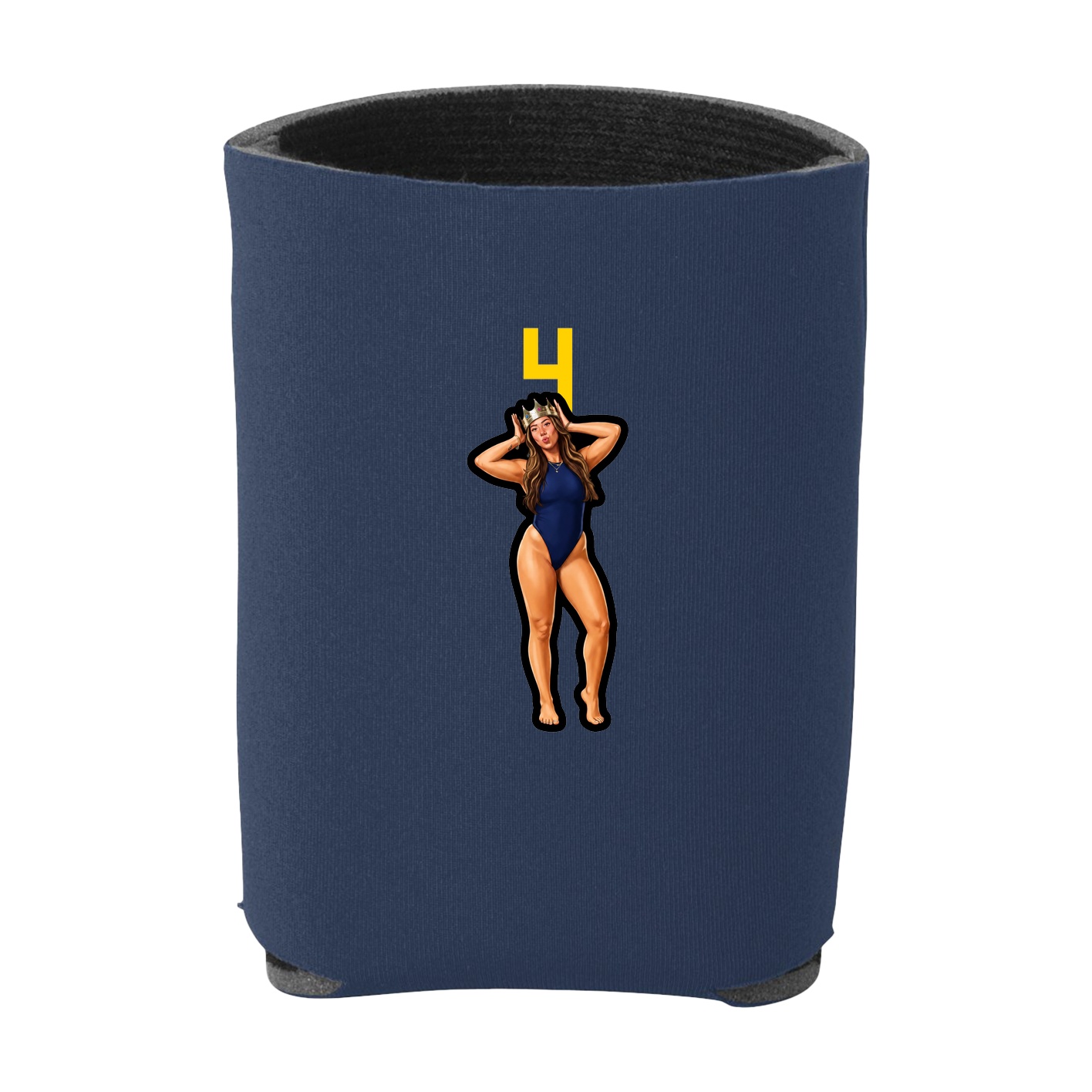 Can Holder — Number Top in Navy
