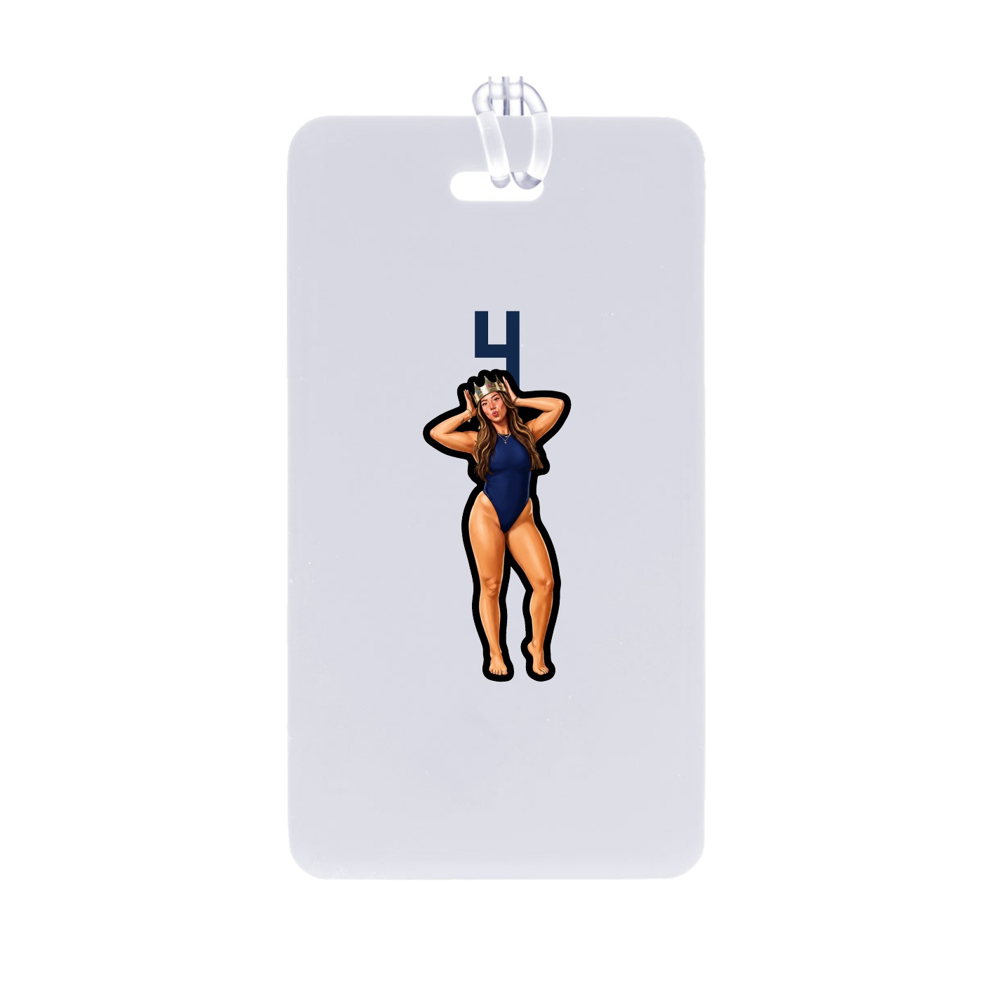 Bag Tag — Number Top in Classic