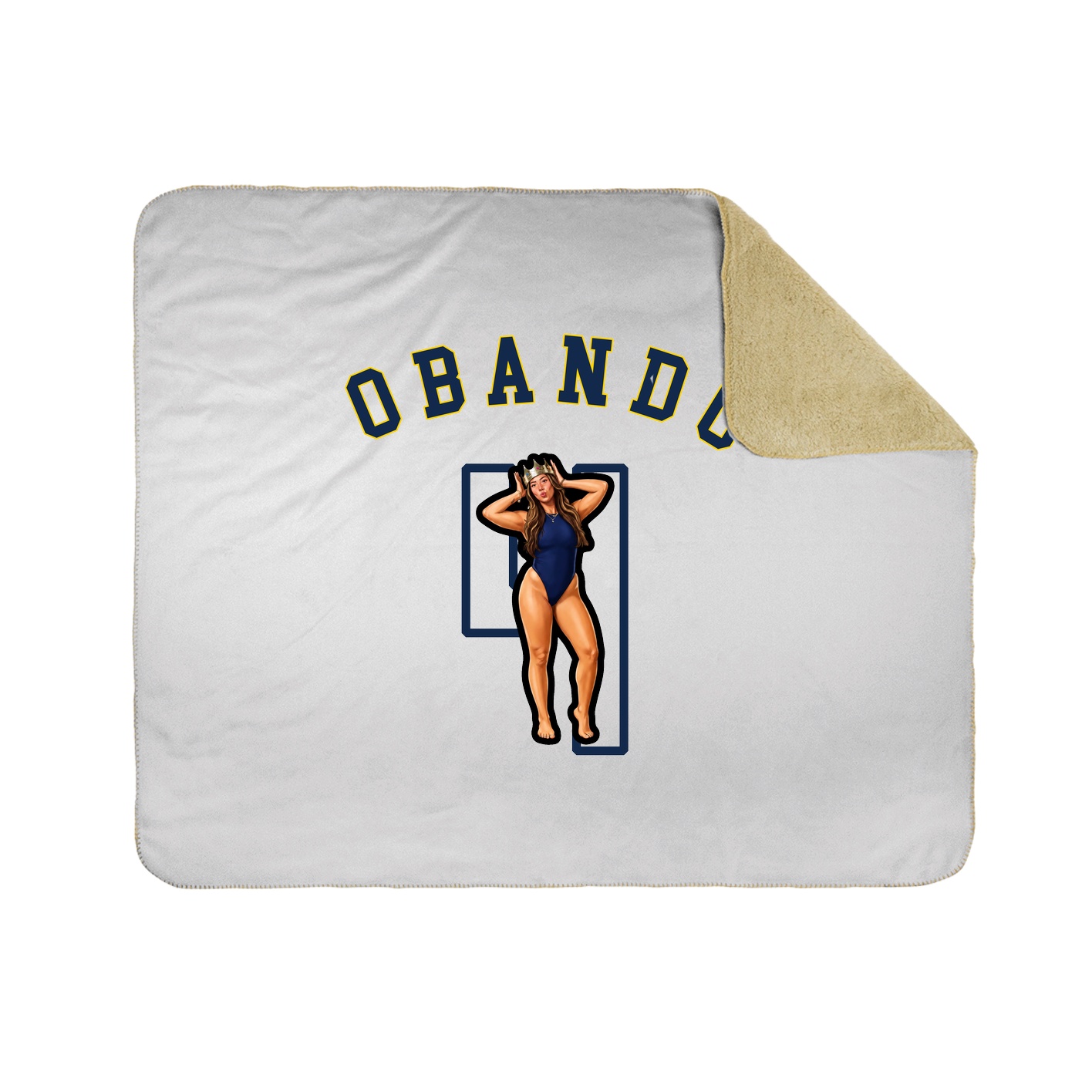 Throw Blanket — Shirsey Arch in White