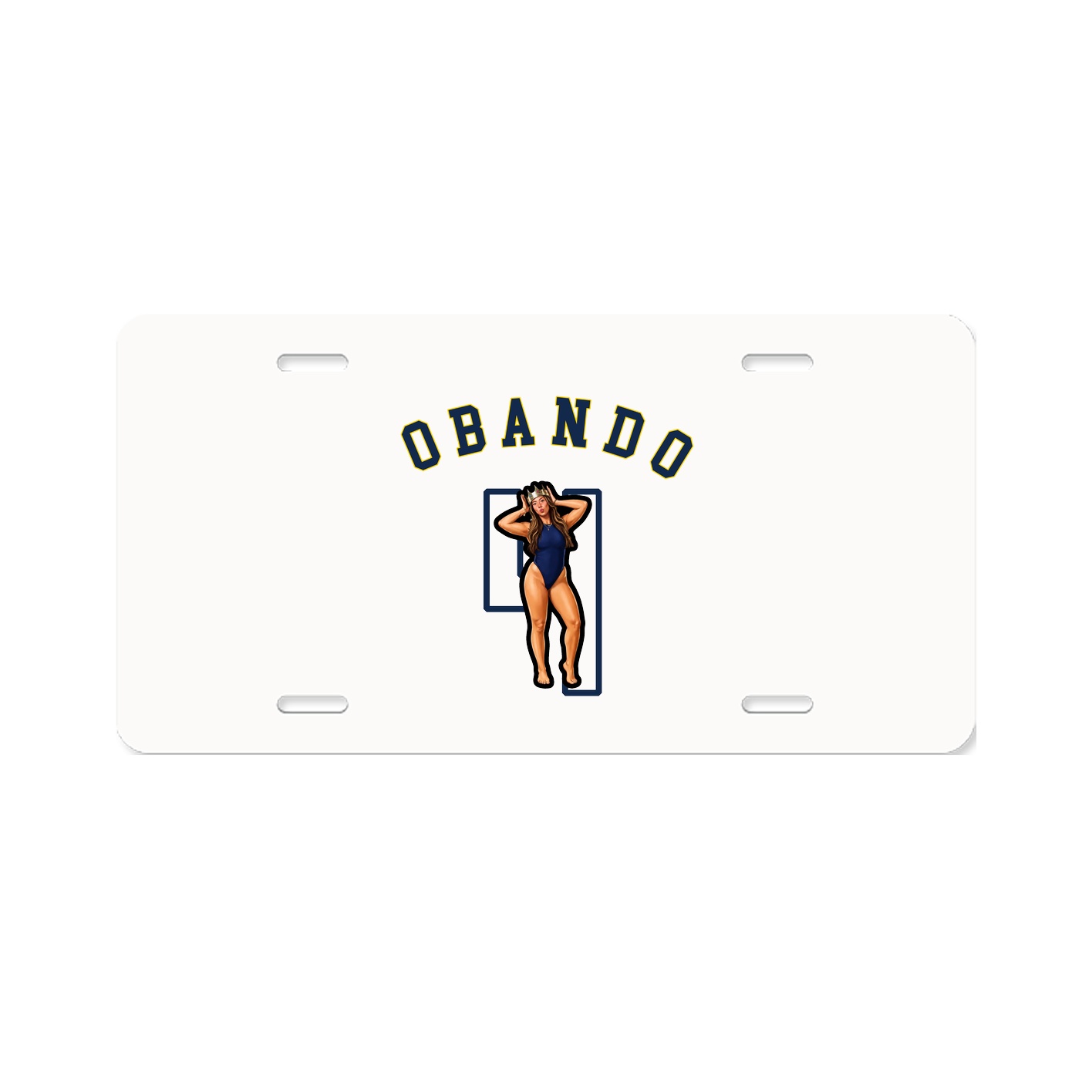 License Plate — Shirsey Arch in Classic
