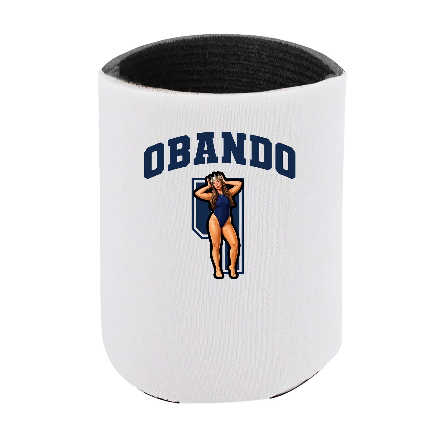 Can Holder — Number in White