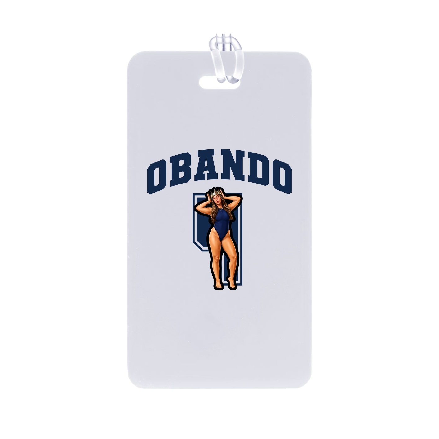 Bag Tag — Number in Classic