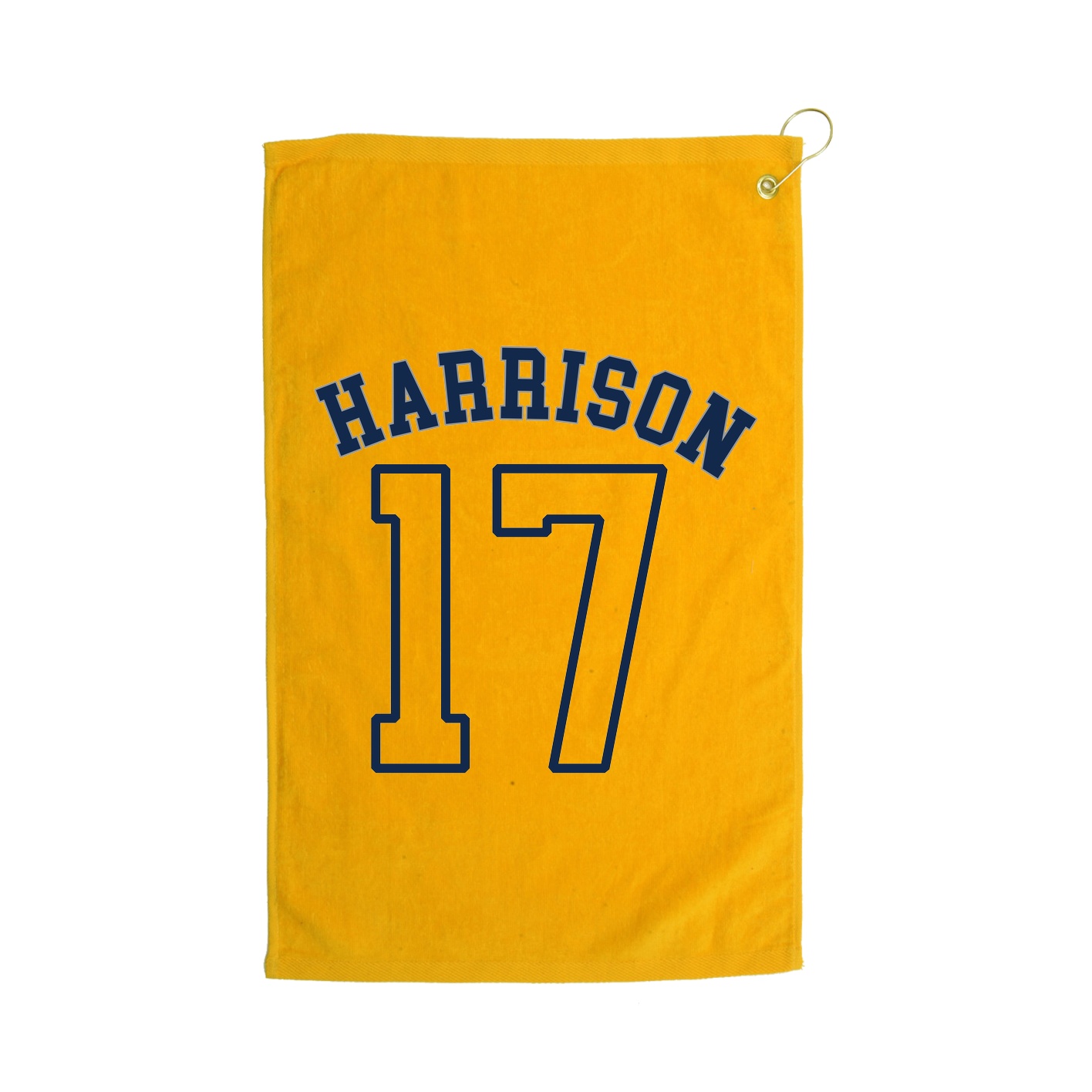 Golf Towel — Shirsey Arch in Gold