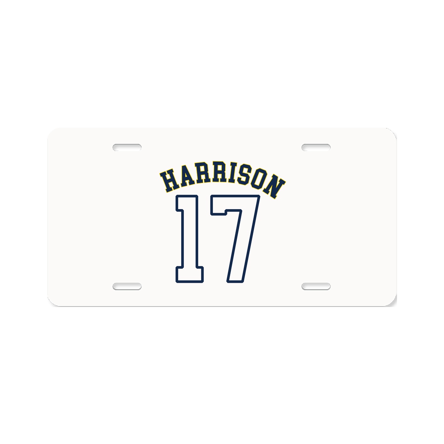 License Plate — Shirsey Arch in Classic