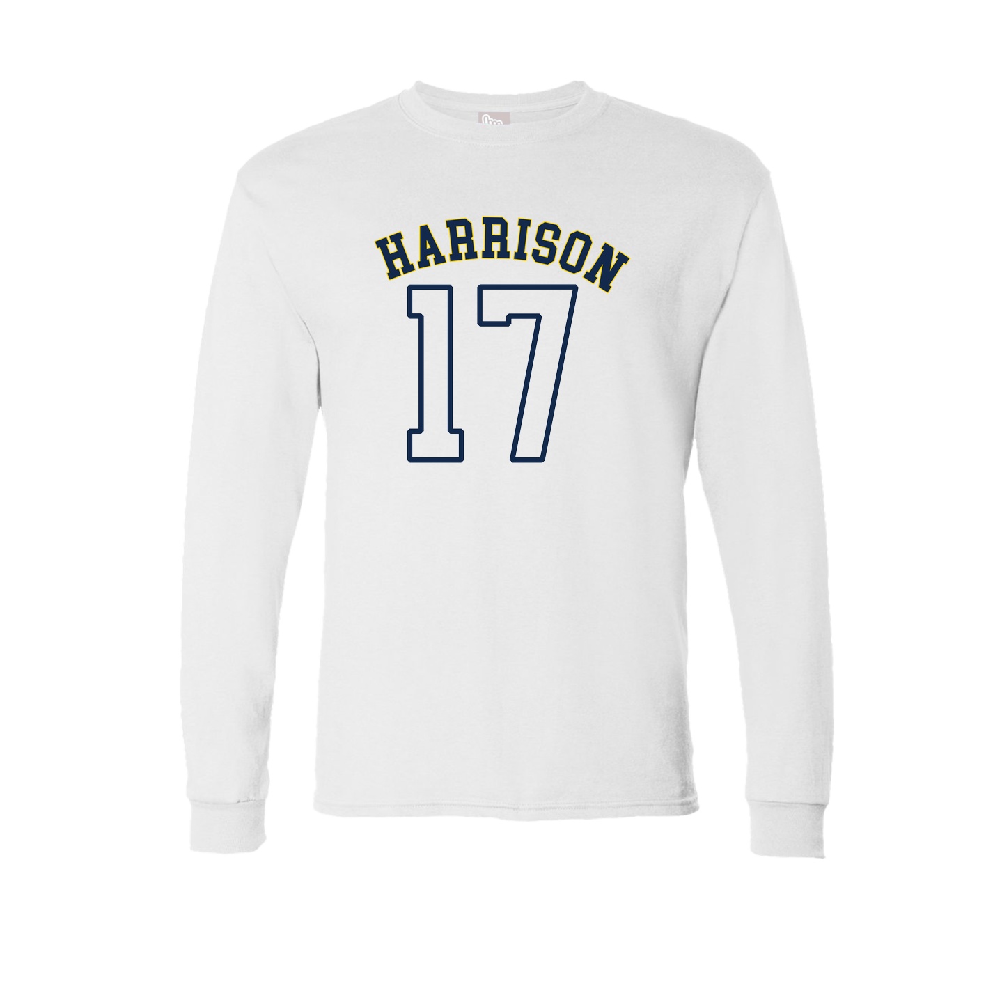 Long Sleeve Tee — Shirsey Arch in White