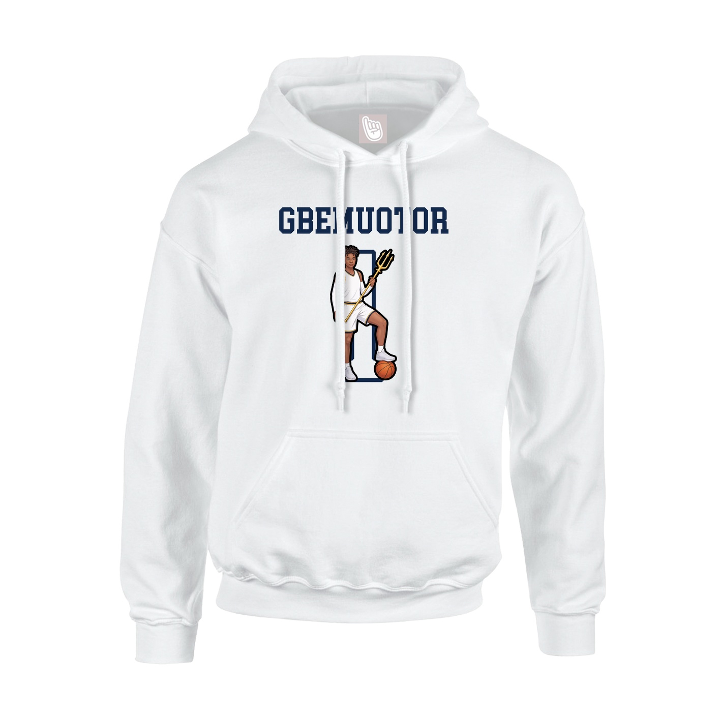 Hoodie — Shirsey in White