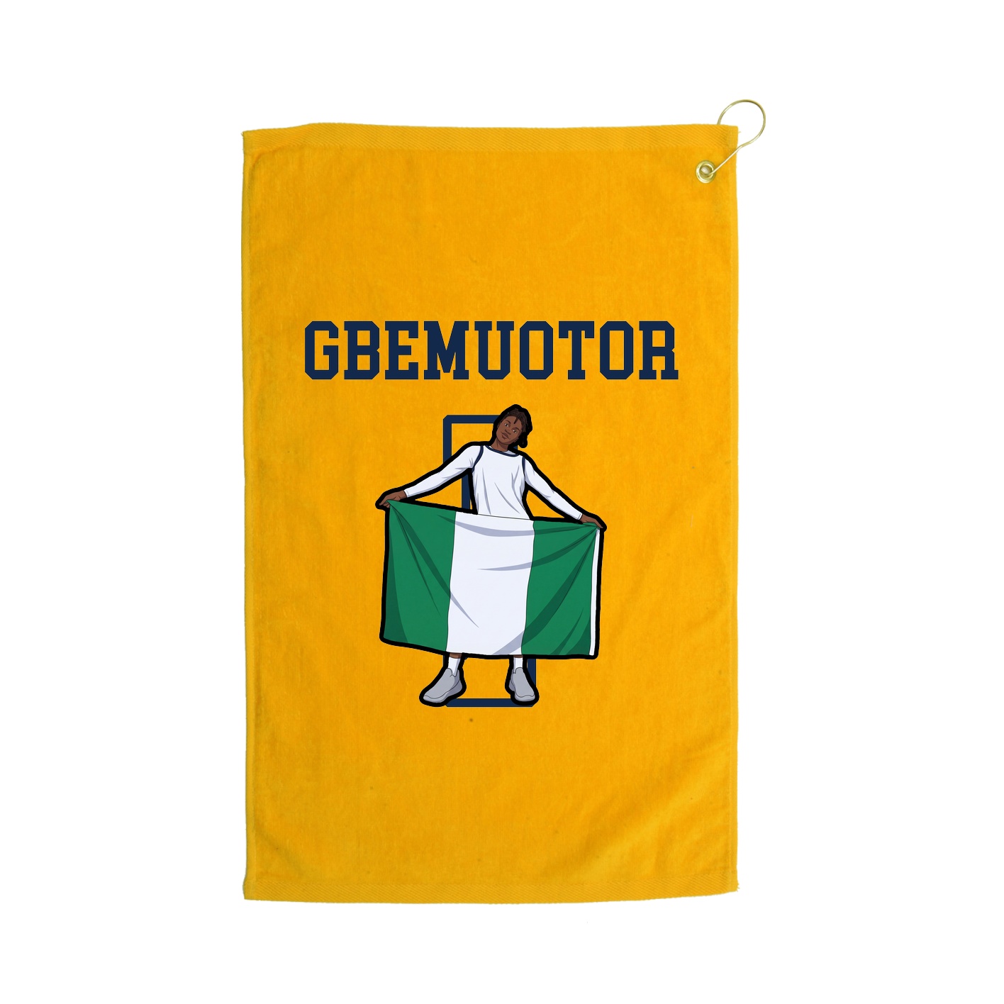 Golf Towel — Shirsey in Gold