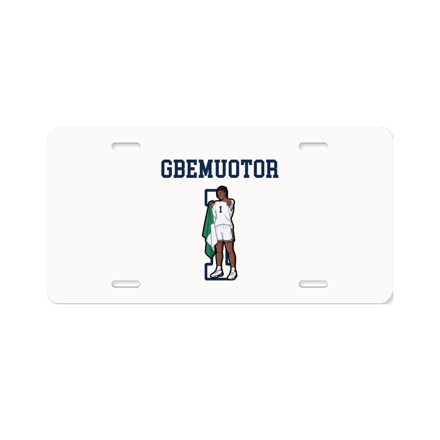 License Plate — Shirsey in Classic