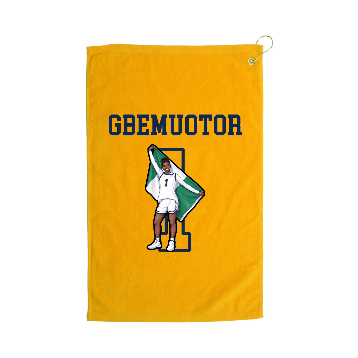 Golf Towel — Shirsey in Gold