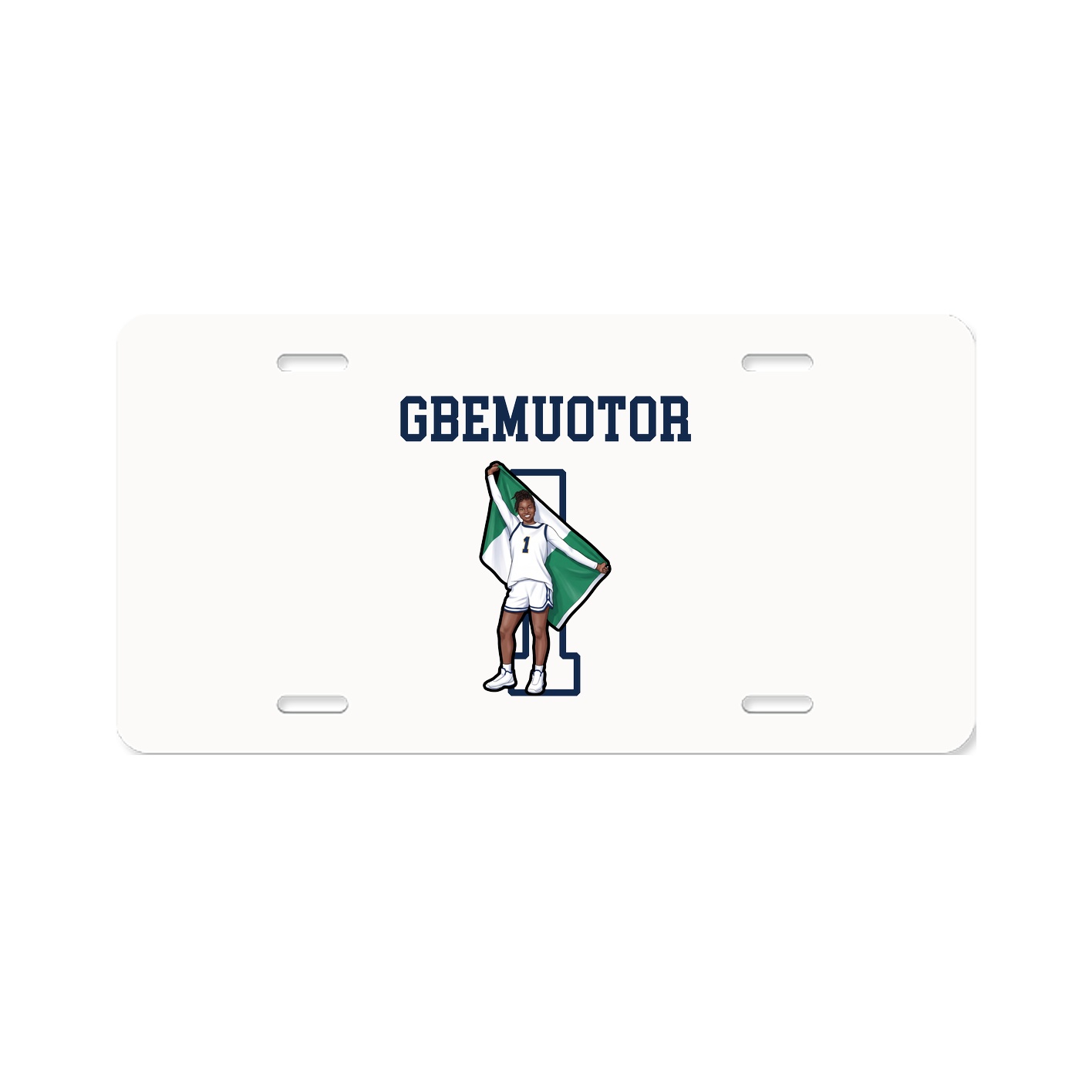 License Plate — Shirsey in Classic