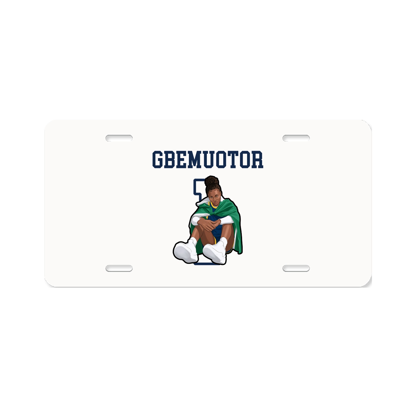 License Plate — Shirsey in Classic